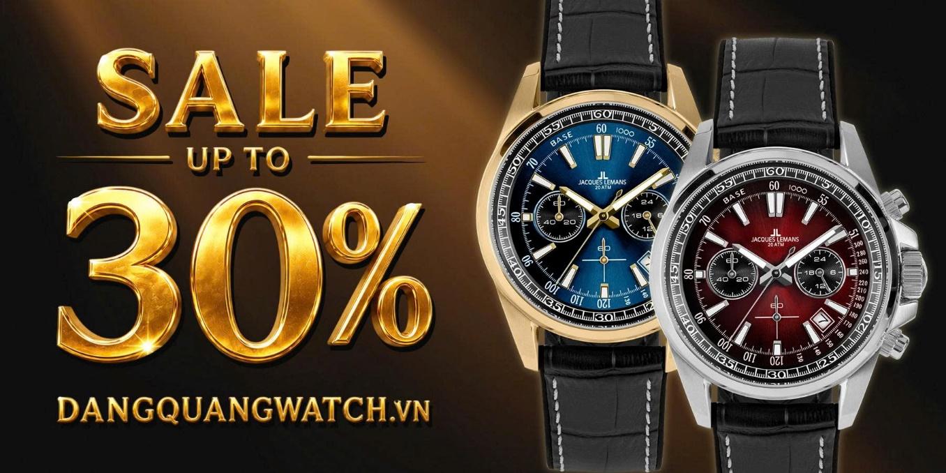 Đăng Quang Watch giảm tới 30% hàng nghìn mẫu đồng hồ chính hãng - Ảnh 1.
