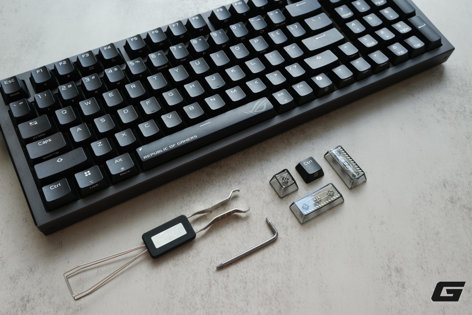 Trải nghiệm nhanh ASUS ROG Strix Morph 96 Wireless v&agrave; Kithara: Gaming gear cho d&acirc;n m&ecirc; ph&iacute;m cơ custom v&agrave; giới s&agrave;nh &acirc;m- Ảnh 4.
