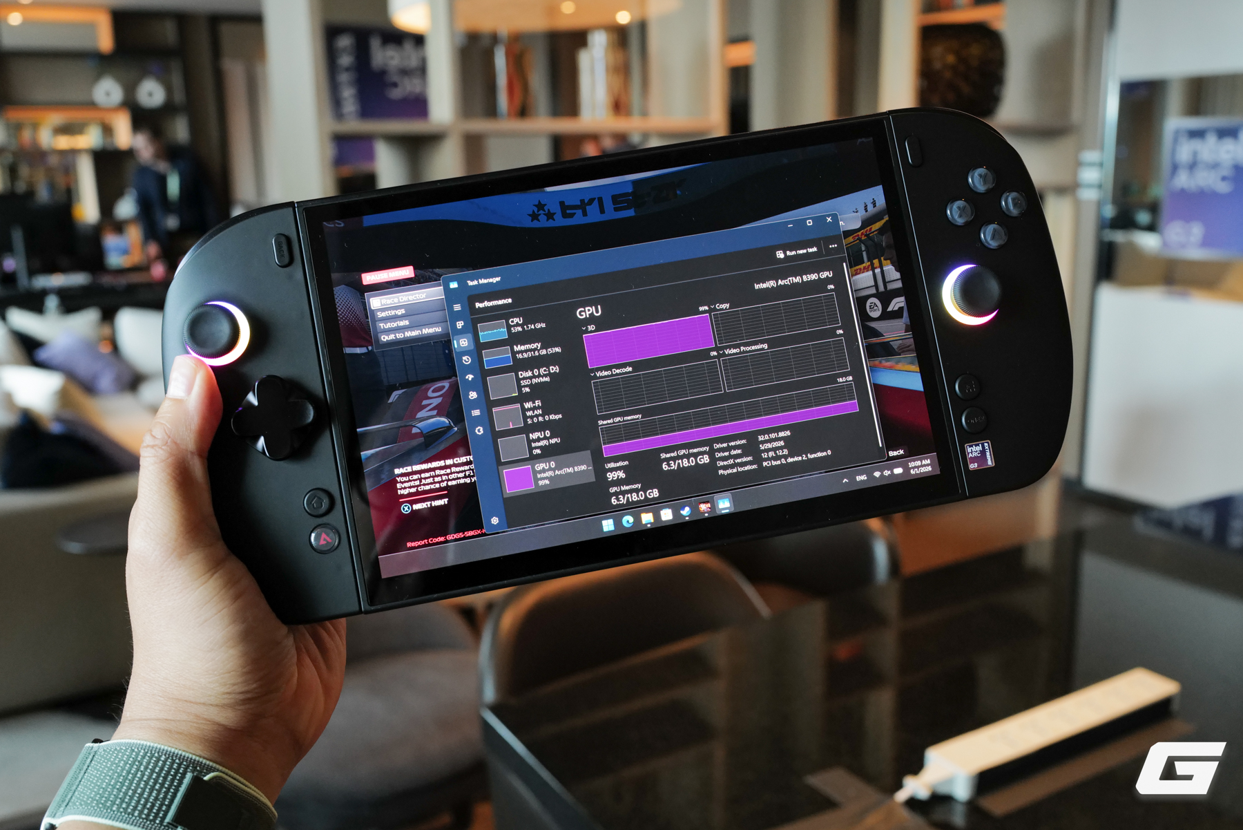 Loạt handheld d&ugrave;ng Intel Arc G3 Extreme xuất hiện tại Computex 2026, ph&ocirc; diễn sức mạnh &aacute;p đảo AMD Ryzen Z2 Extreme- Ảnh 2.
