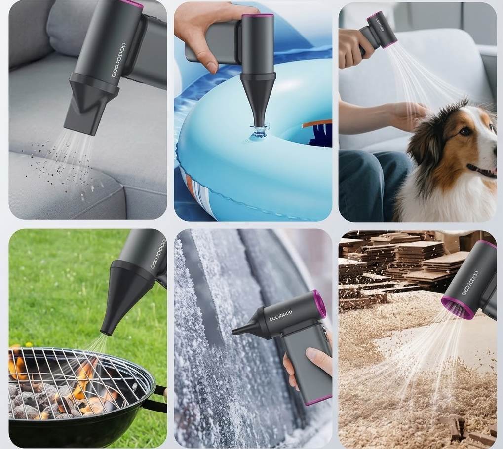 3 mẫu quạt cầm tay pin &ldquo;tr&acirc;u&rdquo; đ&aacute;ng sắm h&egrave; n&agrave;y: D&ugrave;ng v&agrave;i ng&agrave;y mới phải sạc, c&oacute; mẫu c&ograve;n ki&ecirc;m thổi bụi v&agrave; sạc dự ph&ograve;ng- Ảnh 2.