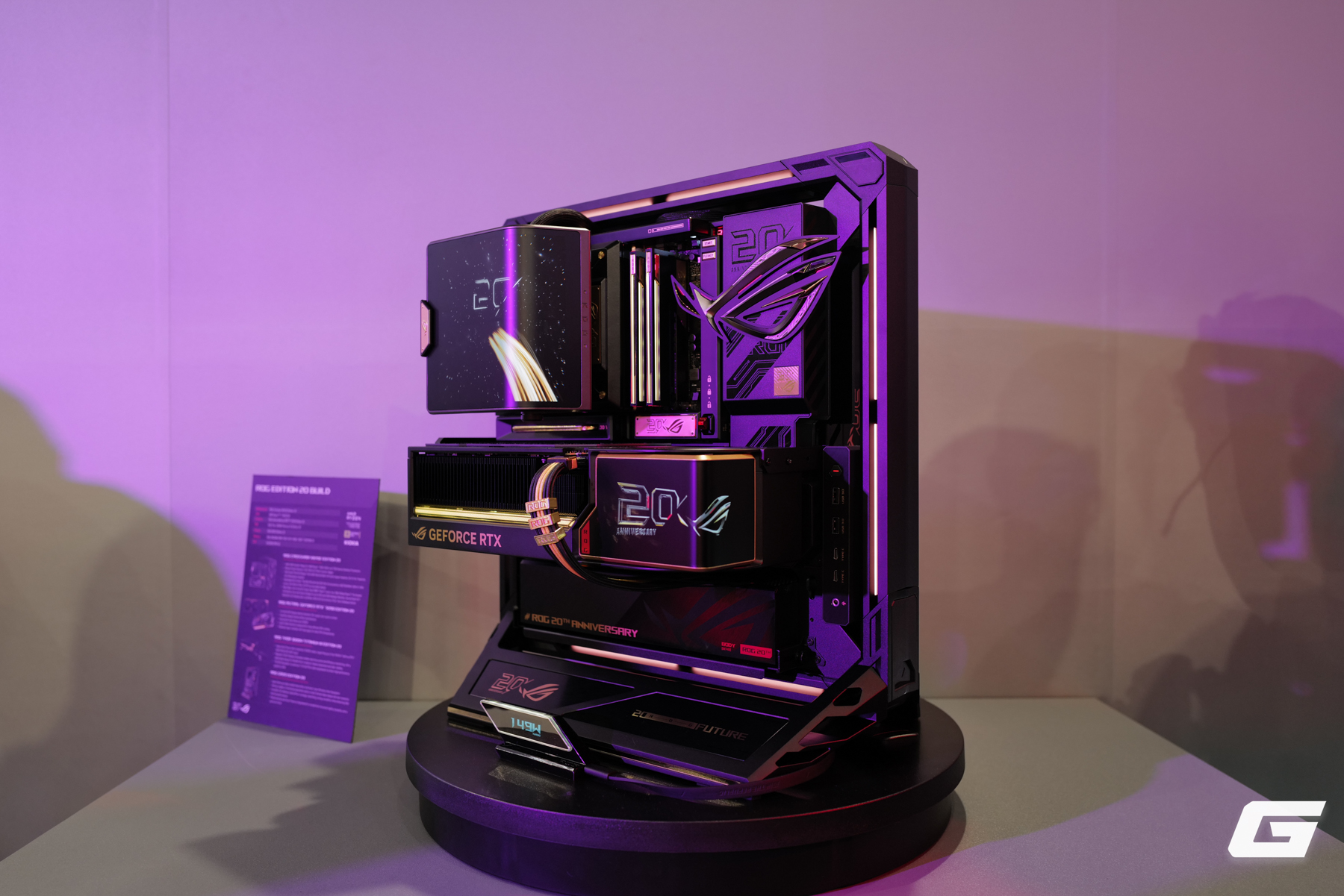 Cận cảnh bộ sưu tập Edition 20 tuyệt đẹp tại Computex 2026 nh&acirc;n cột mốc 20 năm thương hiệu ROG - Ảnh 14.