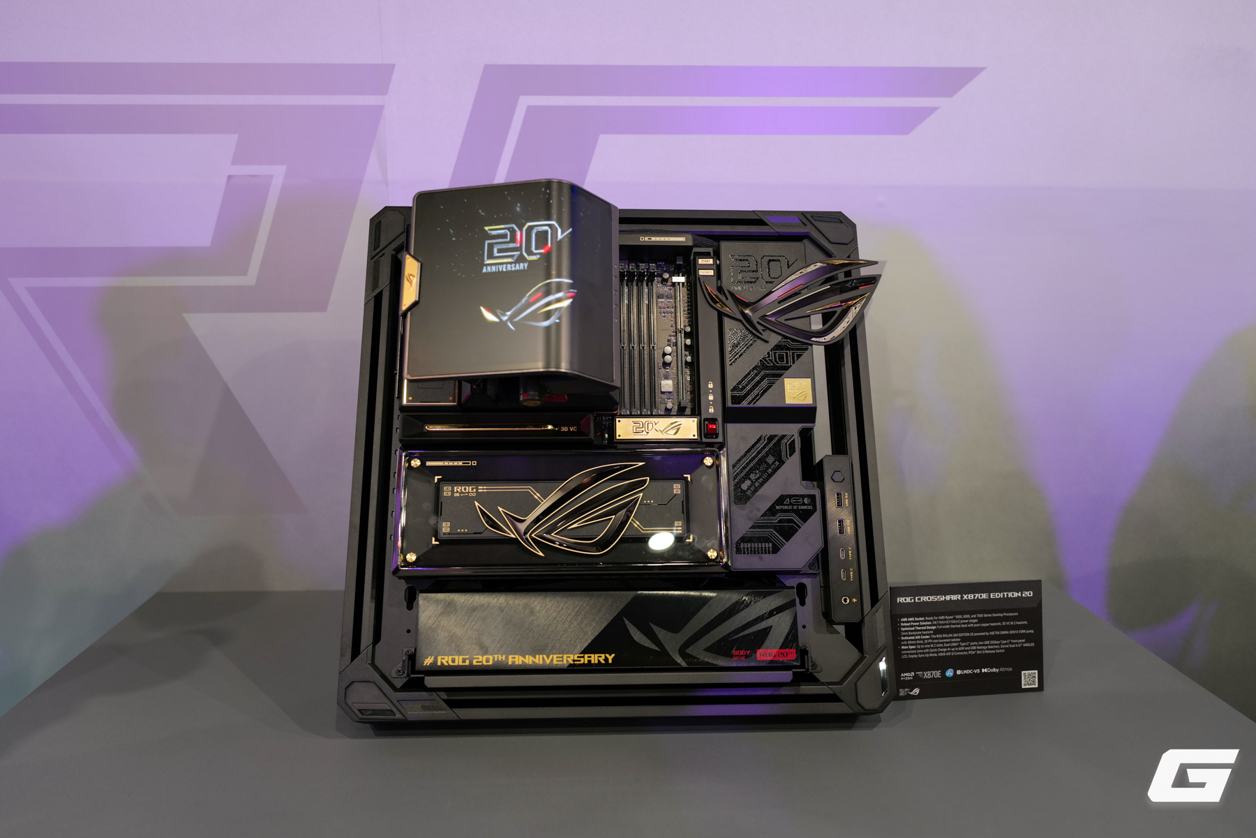 Cận cảnh bộ sưu tập Edition 20 tuyệt đẹp tại Computex 2026 nh&acirc;n cột mốc 20 năm thương hiệu ROG - Ảnh 4.