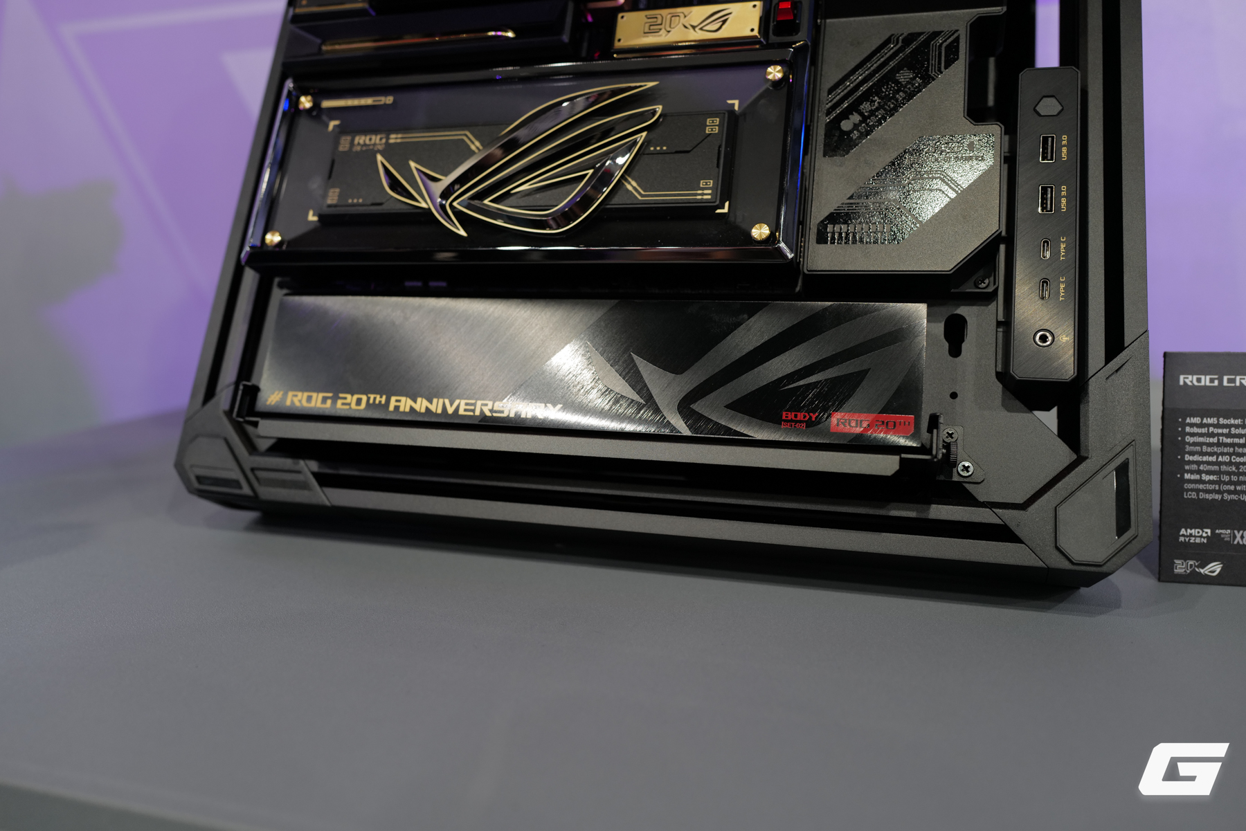 Cận cảnh bộ sưu tập Edition 20 tuyệt đẹp tại Computex 2026 nh&acirc;n cột mốc 20 năm thương hiệu ROG - Ảnh 3.