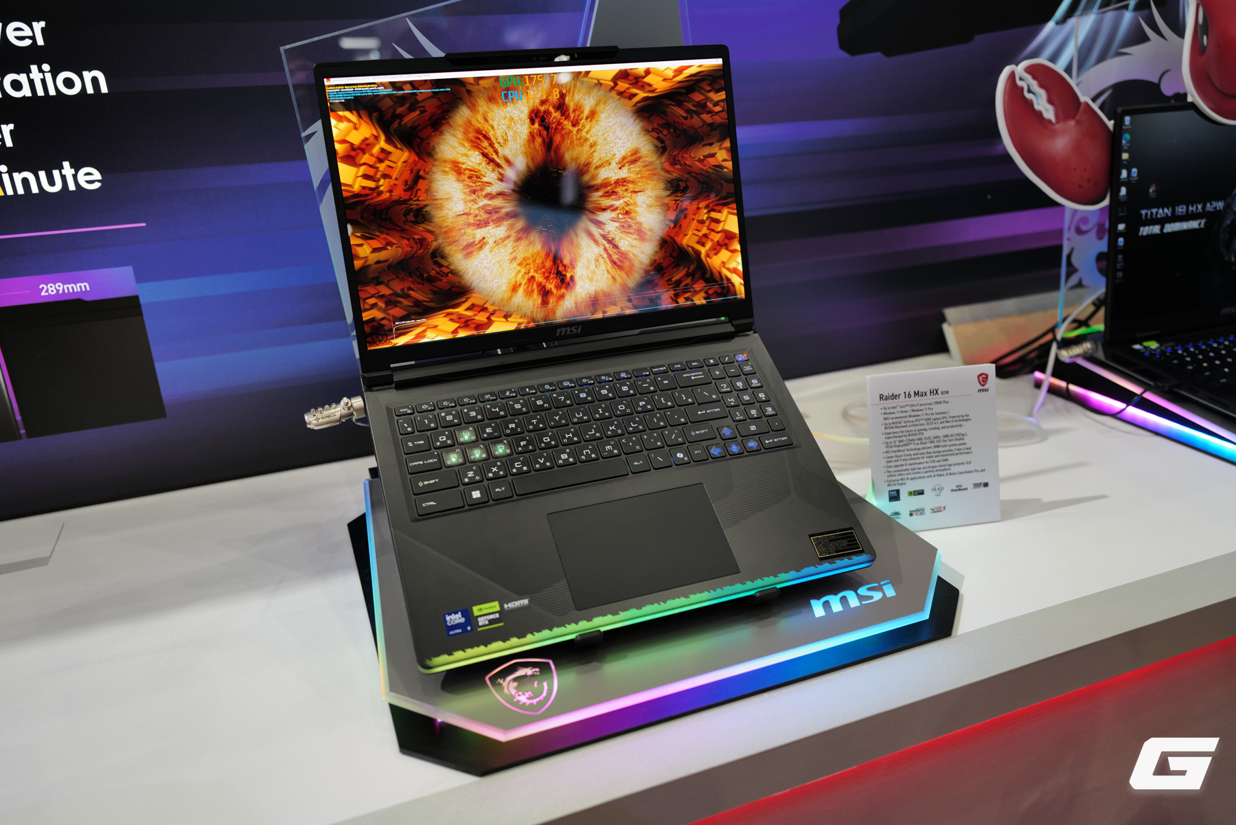 Gallery - Đây là những mẫu laptop MSI đáng chú ý nhất tại Computex 2026: từ Titan 18 HX “Thiên Long” đến Toy Story và Claw 8 EX AI+ - image 8