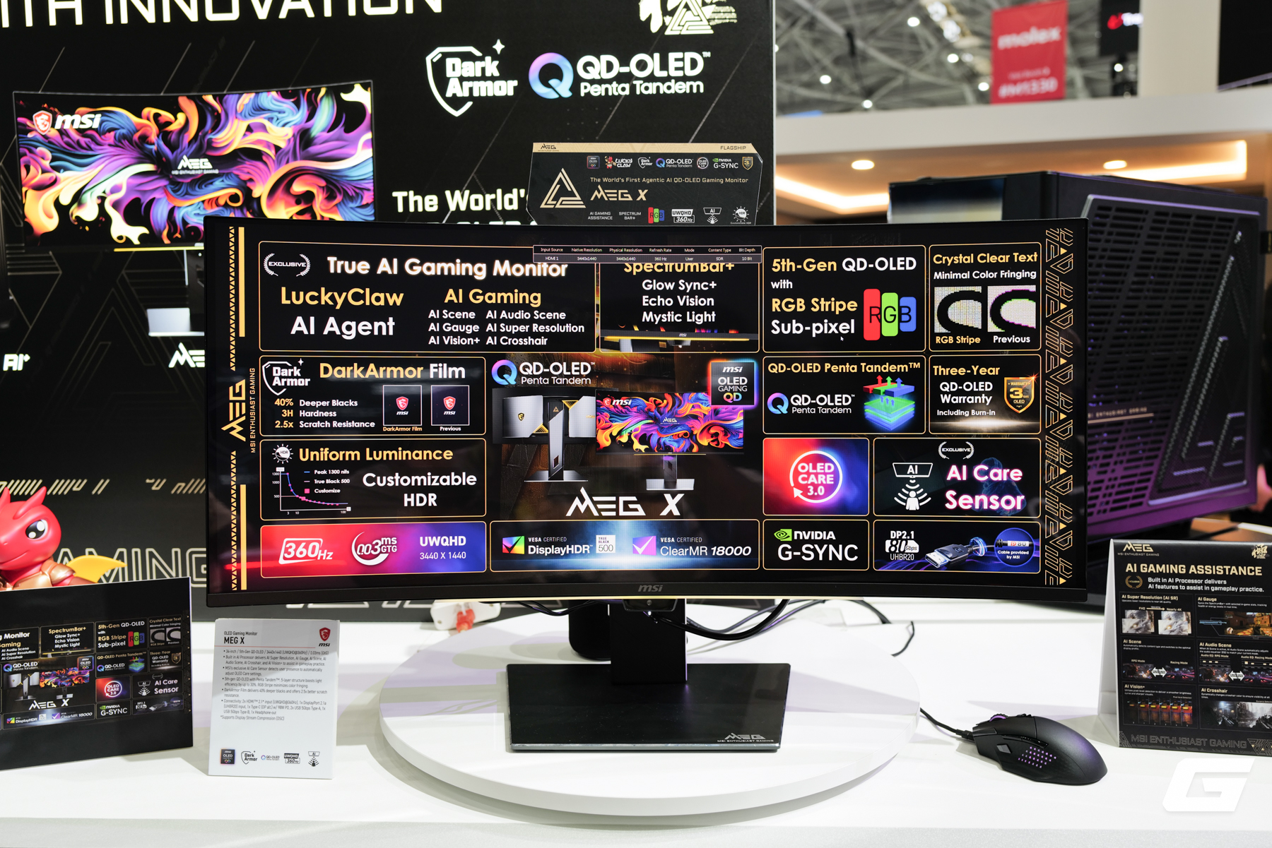 Cận cảnh d&agrave;n linh kiện &ldquo;khủng&rdquo; của MSI tại Computex 2026: desktop AI, VGA World of Warcraft v&agrave; case nặng 33kg - Ảnh 11.