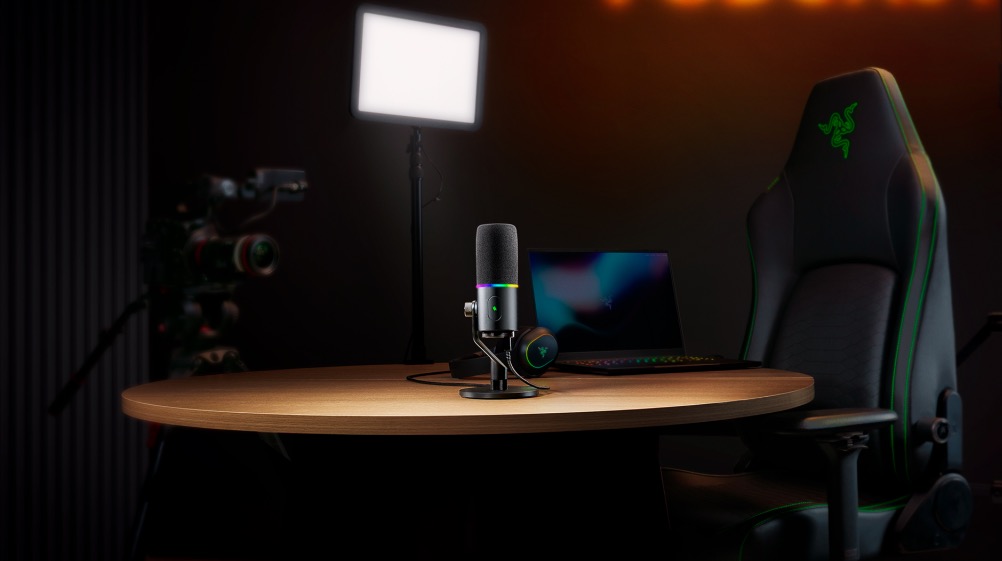 Razer ra mắt Seiren V3 Pro: Micro đầu ti&ecirc;n của h&atilde;ng c&oacute; cả kết nối XLR lẫn USB-C, t&iacute;ch hợp AI xử l&yacute; &acirc;m thanh - Ảnh 3.