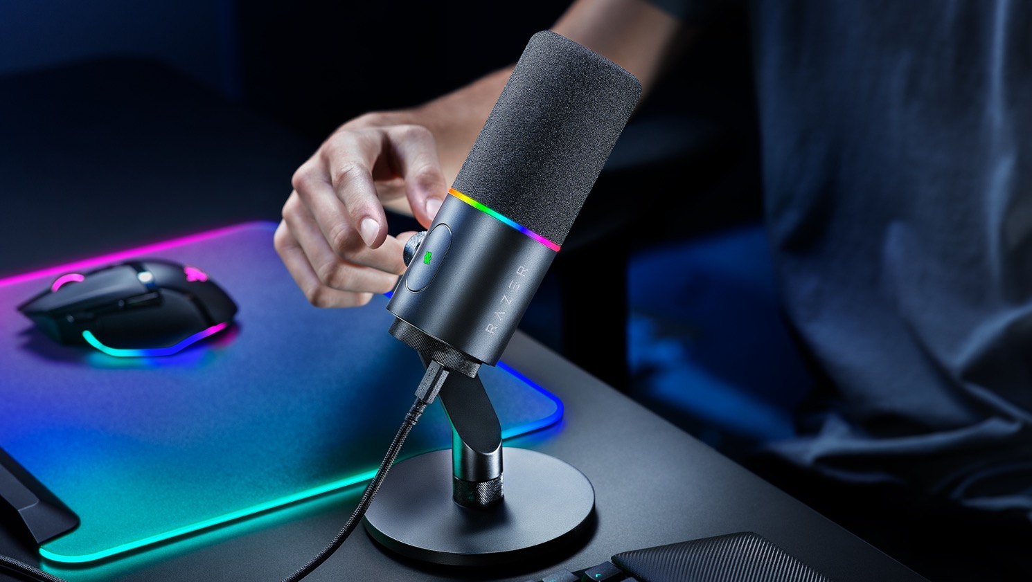 Razer ra mắt Seiren V3 Pro: Micro đầu ti&ecirc;n của h&atilde;ng c&oacute; cả kết nối XLR lẫn USB-C, t&iacute;ch hợp AI xử l&yacute; &acirc;m thanh - Ảnh 2.