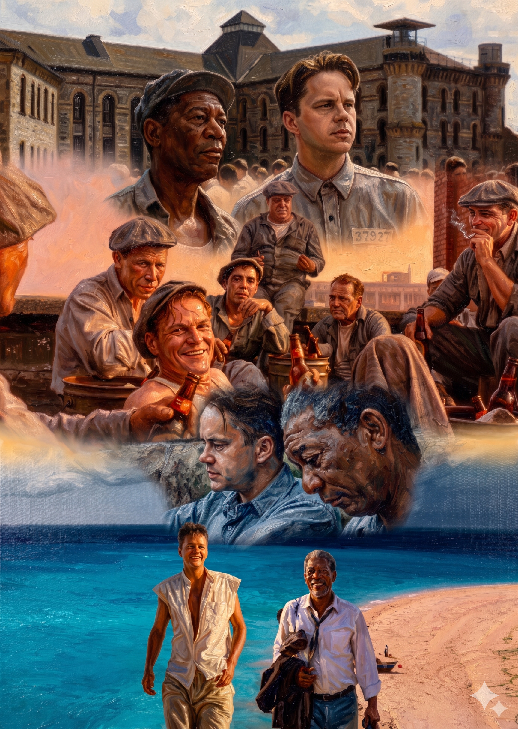 Andy v&agrave; Red trong The Shawshank Redemption