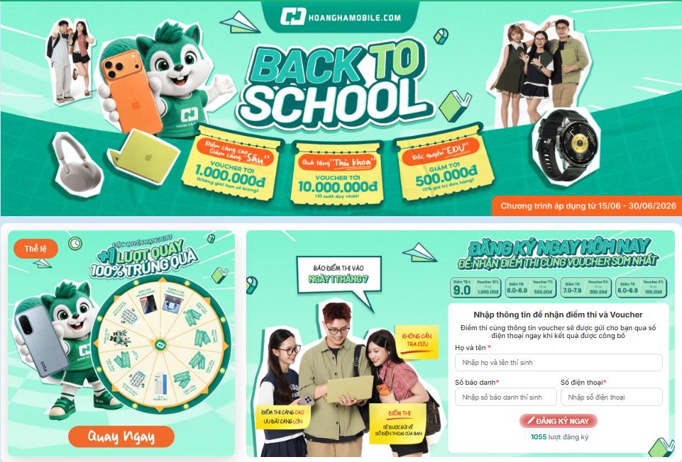 Back To School 2026 Loạt ưu đ&atilde;i c&ocirc;ng nghệ cho học sinh sinh vi&ecirc;n trước năm học mới - Ảnh 1.