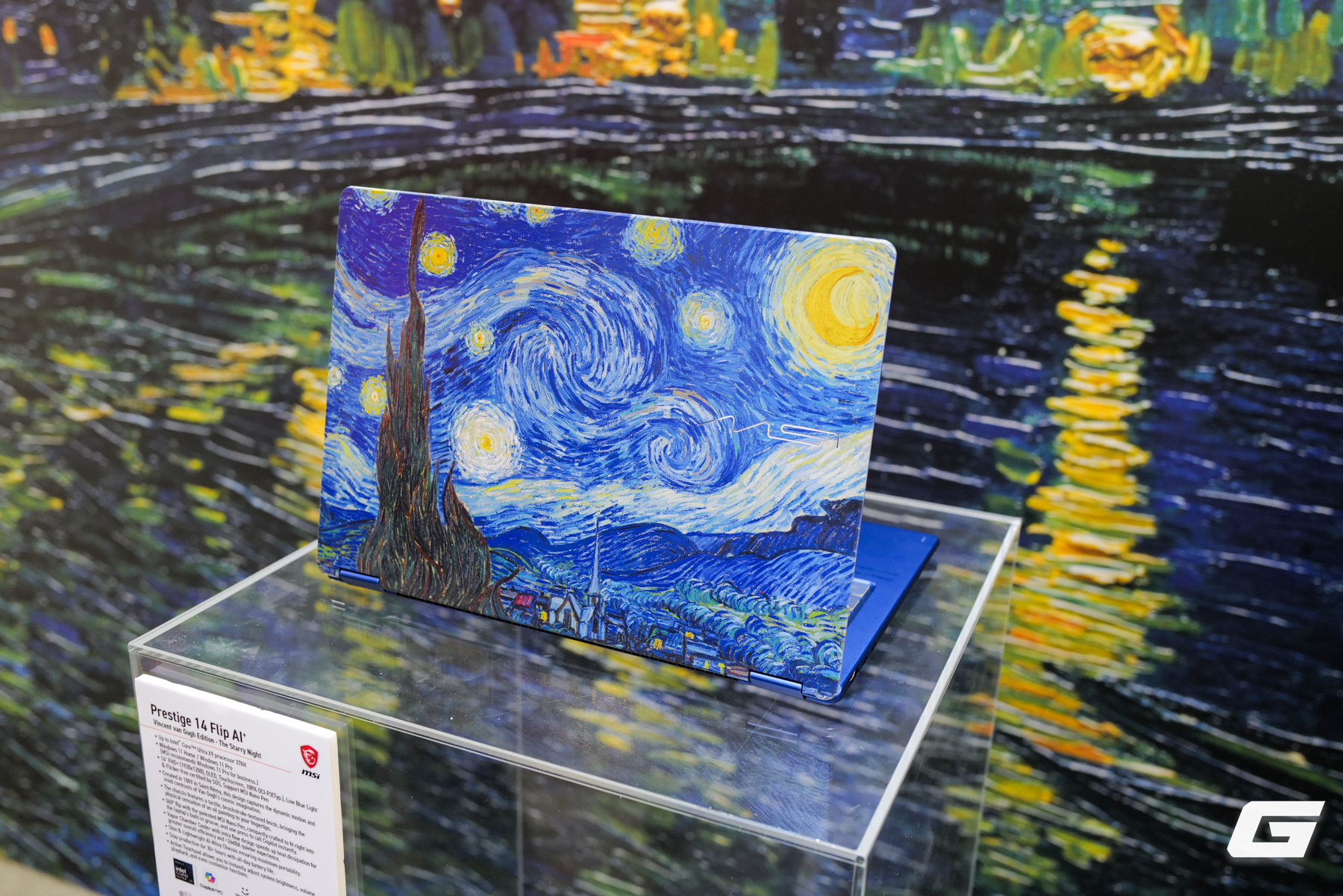 Cận cảnh laptop Van Gogh giới hạn của MSI tại Computex 2026: Đẹp hơn mọi laptop gaming từng thấy - Ảnh 3.