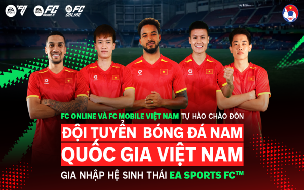 Đội tuyển Việt Nam ch&iacute;nh thức xuất hiện trong FC Mobile Việt Nam với đầy đủ &aacute;o đấu, logo v&agrave; cầu thủ! - Ảnh 1.