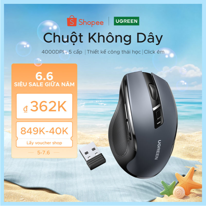 Gallery - Đợt này Ugreen có gì bán chạy: Cáp mạng chân mạ vàng từ 70.000đ, củ cáp sạc, chuột không dây giá cũng siêu rẻ - image 5