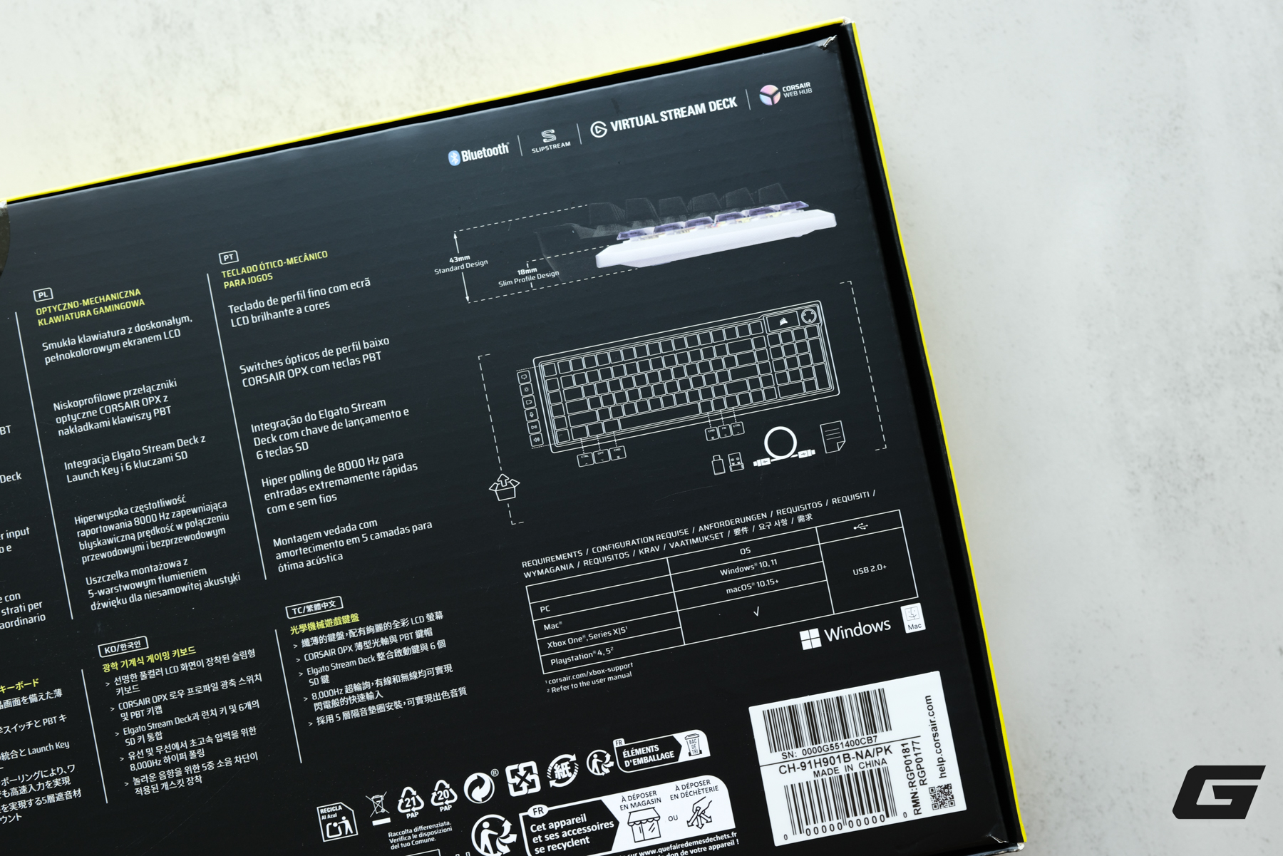 Trải nghiệm nhanh Corsair Vanguard Air 99 Wireless: B&agrave;n ph&iacute;m low-profile hơn 6 triệu đồng c&oacute; m&agrave;n h&igrave;nh LCD v&agrave; Stream Deck - Ảnh 1.
