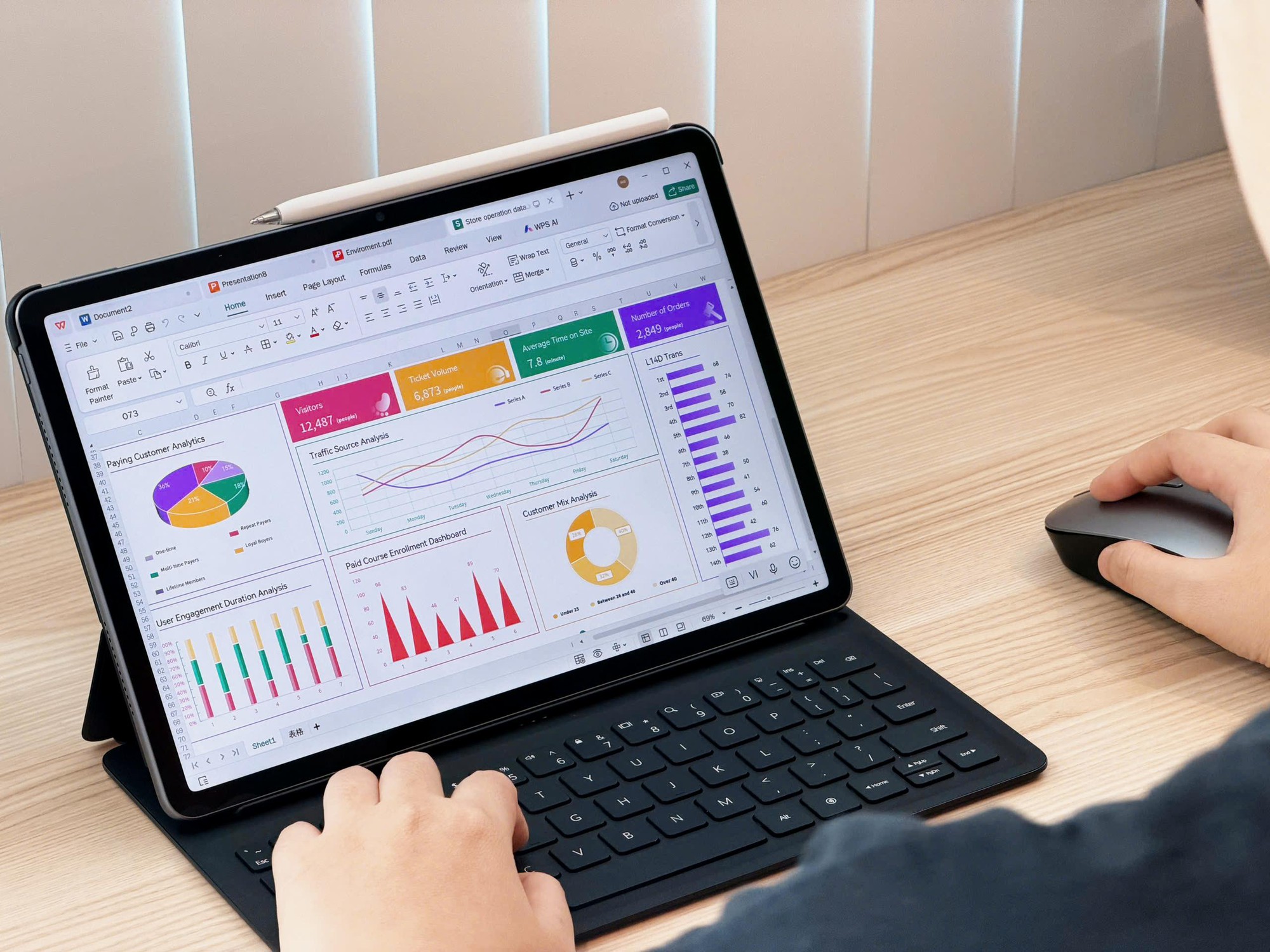 WPS AI tr&ecirc;n HUAWEI MatePad 11.5 (2026): AI xuất hiện ngay trong ứng dụng văn ph&ograve;ng - Ảnh 1.