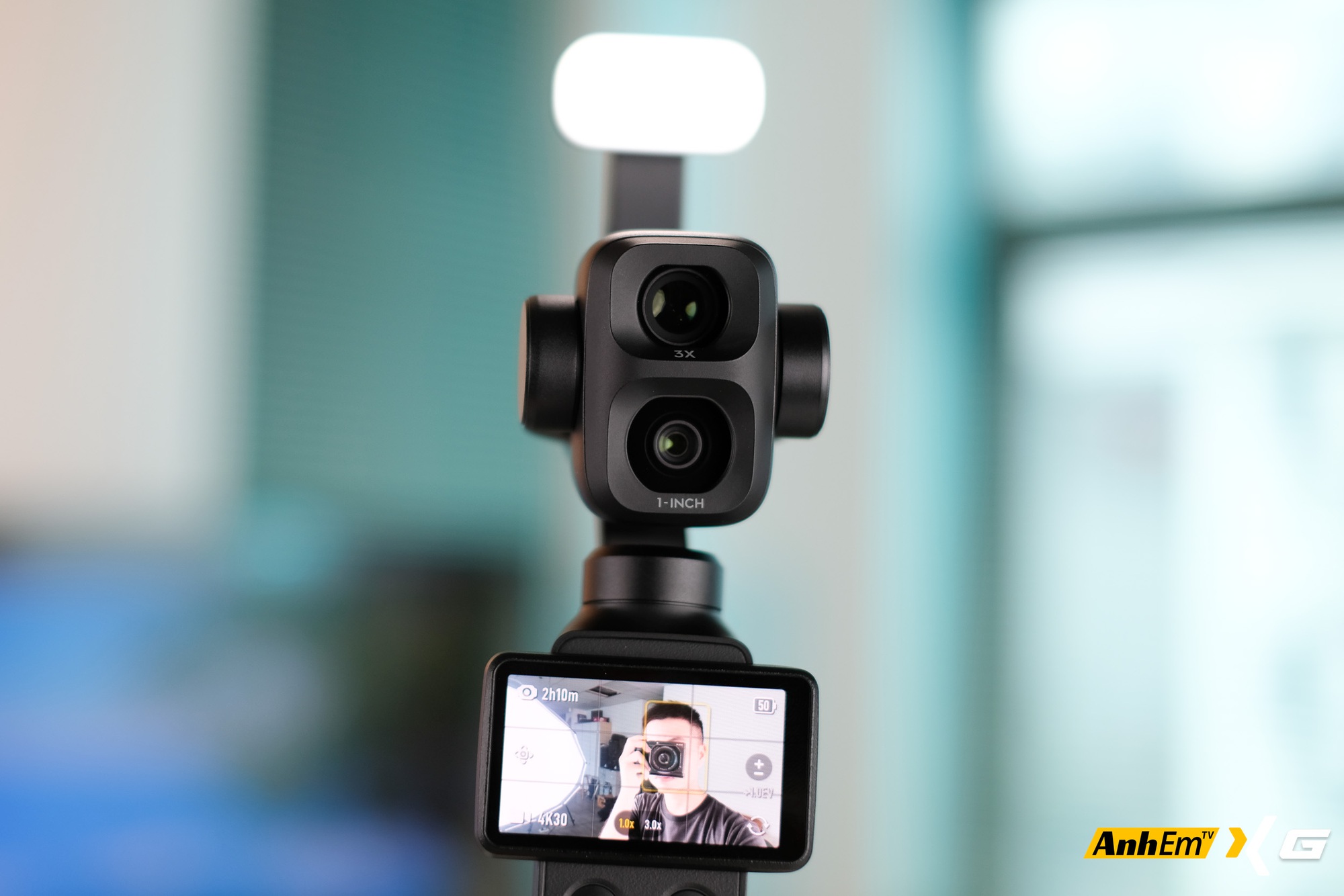 Tr&ecirc;n tay DJI Osmo Pocket 4P: Một bước tiến lớn về khả năng quay phim, một bước l&ugrave;i nhỏ về sự tiện lợi- Ảnh 17.