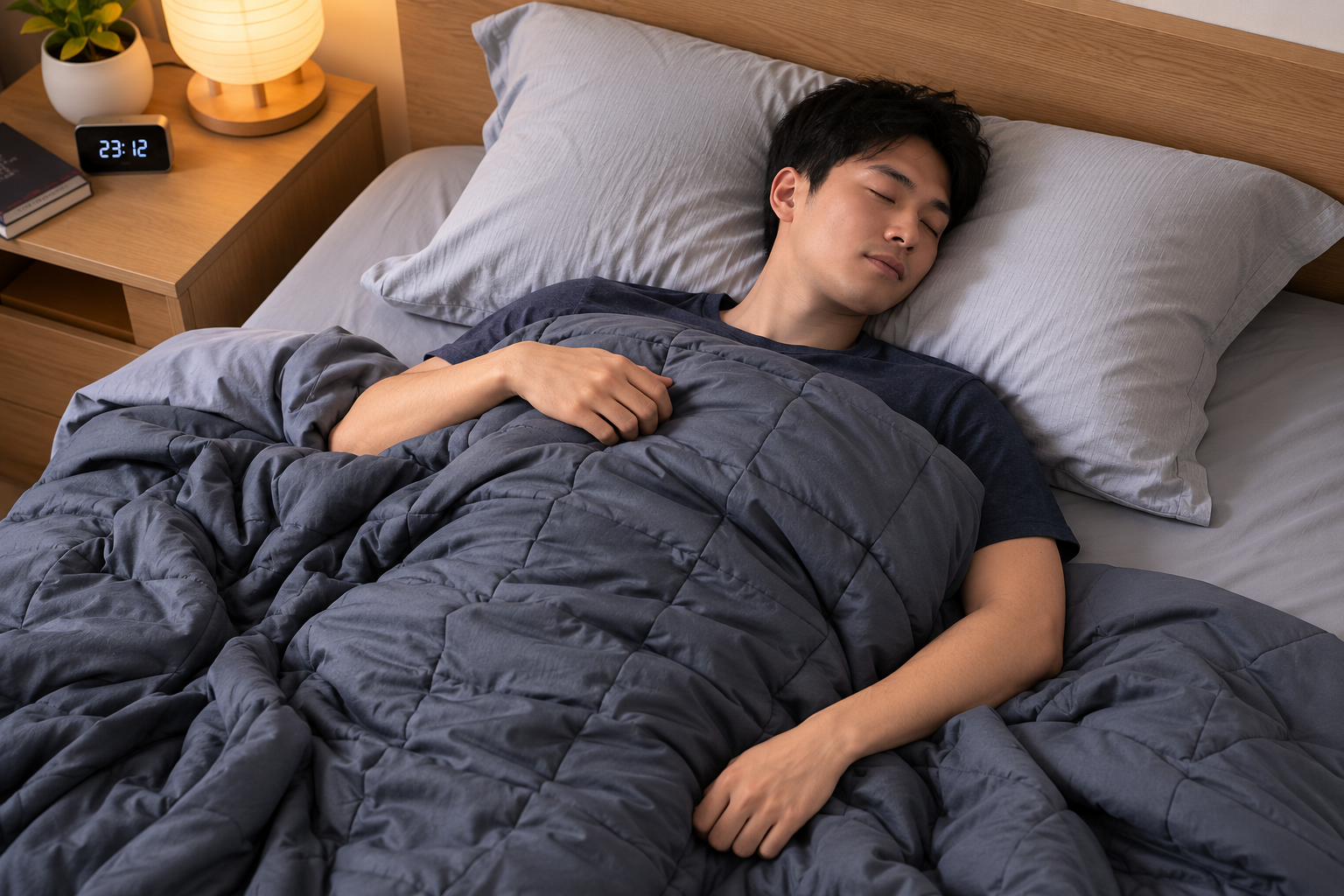 Chiếc chăn nặng gần 16kg đ&atilde; phổ biến ở phương T&acirc;y từ nhiều năm trước nhưng &iacute;t người Việt biết đến: Thực sự c&oacute; gi&uacute;p ngủ ngon hơn? - Ảnh 5.