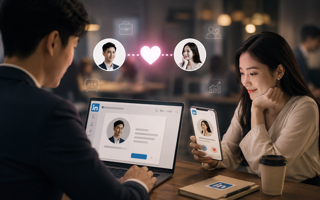 LinkedIn, "nghĩa địa việc l&agrave;m ma", đang trở th&agrave;nh app hẹn h&ograve; bất đắc dĩ: Khi CV đ&aacute;ng tin hơn cả profile Tinder - Ảnh 1.