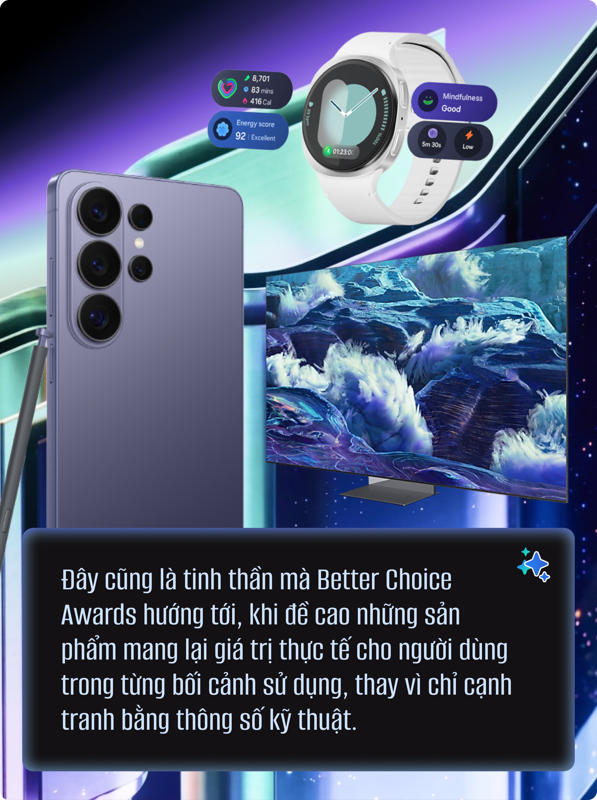 Gallery - Thắng loạt giải nhờ Galaxy AI, năm 2026 Samsung đưa AI lên thế hệ biết đoán nhu cầu người dùng - image 2