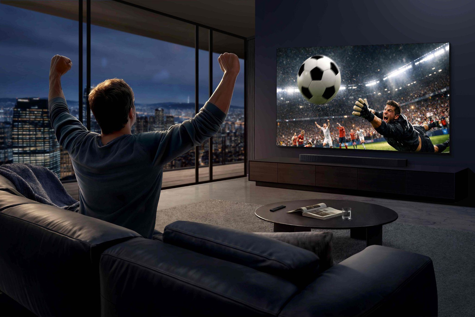 Chế độ B&oacute;ng đ&aacute; AI tr&ecirc;n Samsung AI TV thay đổi mạnh mẽ trải nghiệm xem b&oacute;ng đ&aacute; - Ảnh 2.