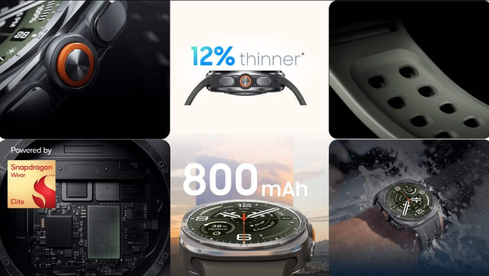 Galaxy Watch Ultra 2 lộ khả năng kh&aacute;ng nước vượt chuẩn IP68, m&agrave;n h&igrave;nh s&aacute;ng 5.000 nit v&agrave; pin lớn hơn 35%- Ảnh 1.
