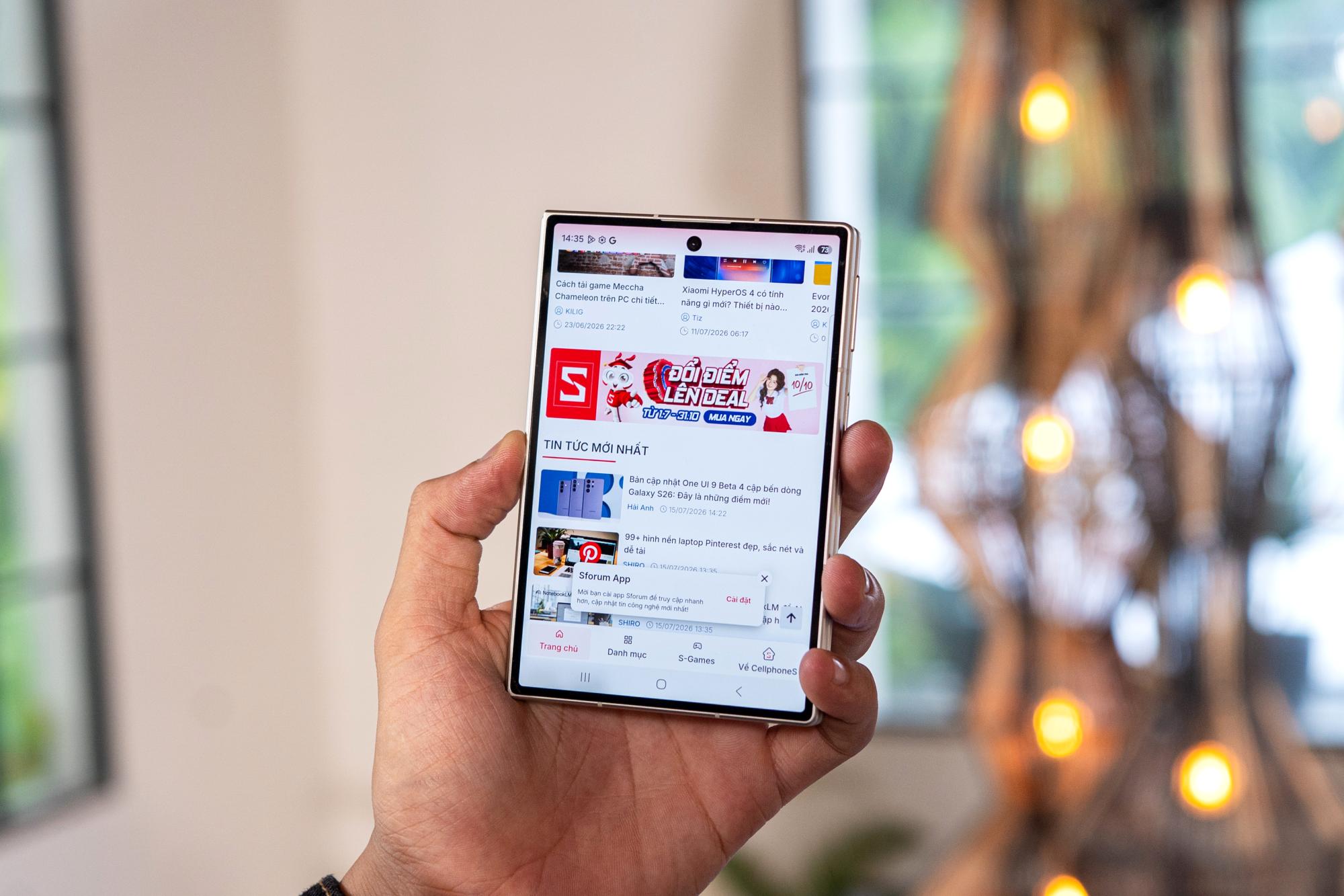 CellphoneS ưu đãi đến 5 triệu khi thu cũ lên đời Galaxy Z Fold8, Z Fold8 Ultra và Flip8 - Ảnh 2. CellphoneS ưu đãi đến 5 triệu khi thu cũ lên đời Galaxy Z Fold8, Z Fold8 Ultra và Flip8 - Ảnh 2.