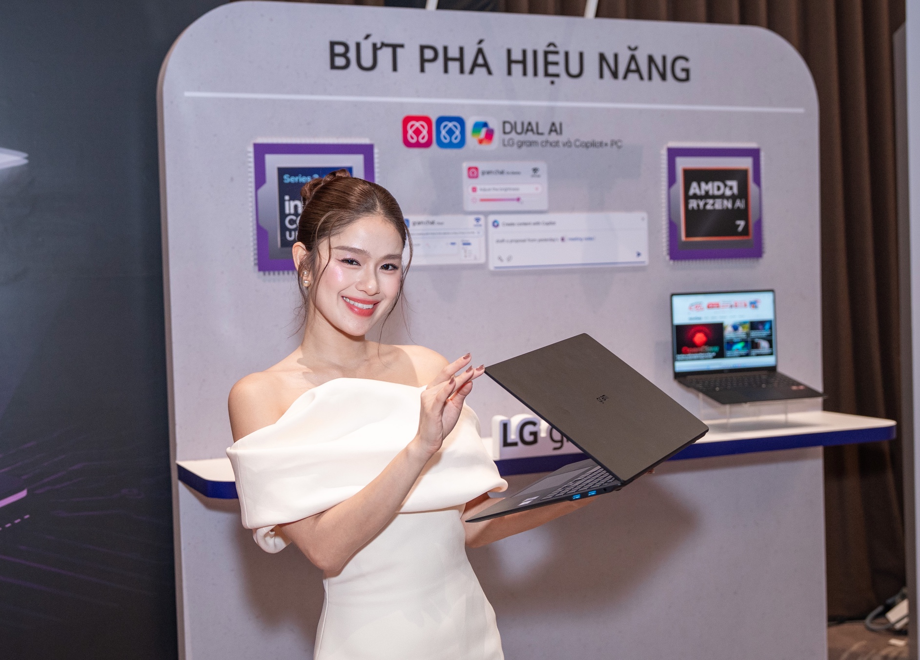 Gallery - LG ra mắt dòng laptop gram AI 2026 tại Việt Nam: vật liệu Aerominum mới, Dual AI và thêm lựa chọn AMD Ryzen AI - image 3