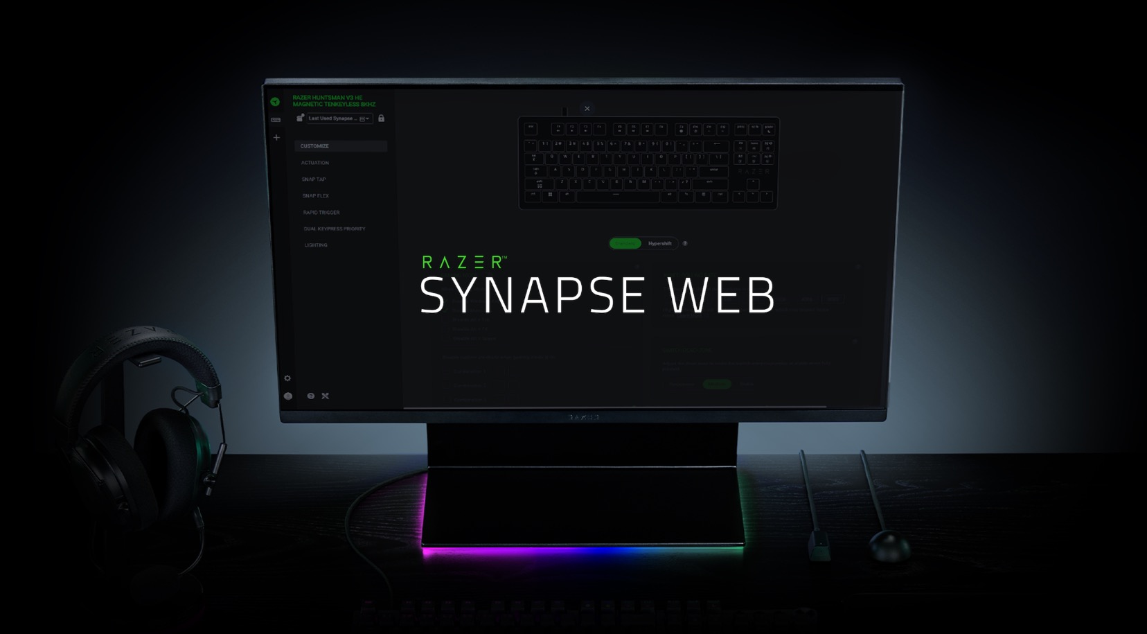 Razer Huntsman V3 HE Magnetic 8KHz ra mắt tại Việt Nam: polling rate 8000Hz, switch Hall Effect, gi&aacute; từ 3,79 triệu đồng - Ảnh 6.