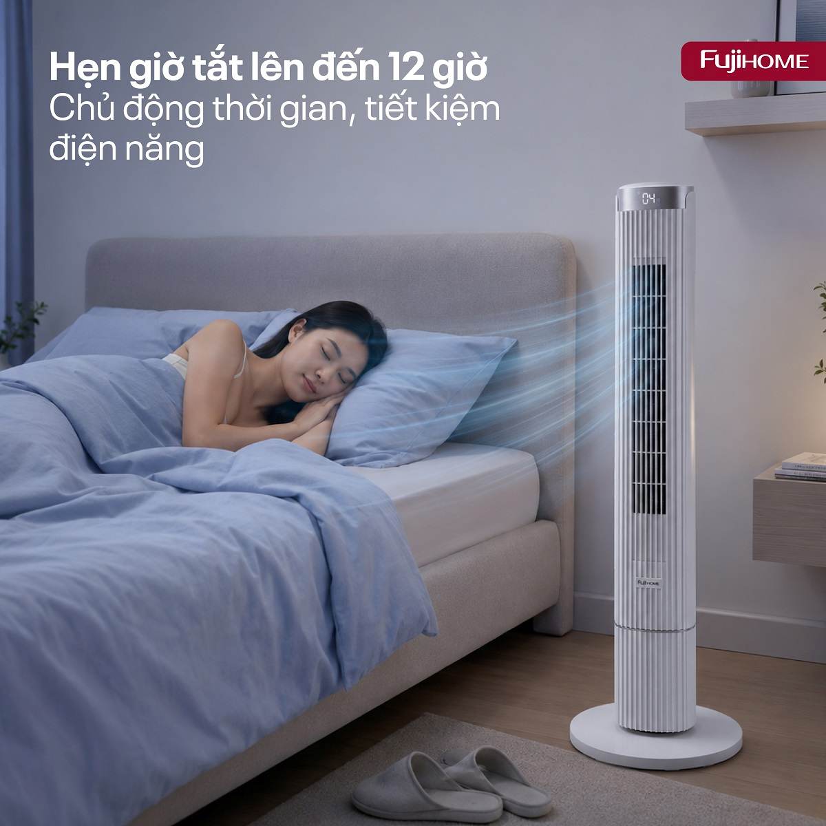 Chiếc quạt th&aacute;p &ldquo;hiểu&rdquo; nhiệt độ ph&ograve;ng: Khi l&agrave;m m&aacute;t trong nh&agrave; kh&ocirc;ng chỉ l&agrave; thổi gi&oacute; thật mạnh - Ảnh 4.