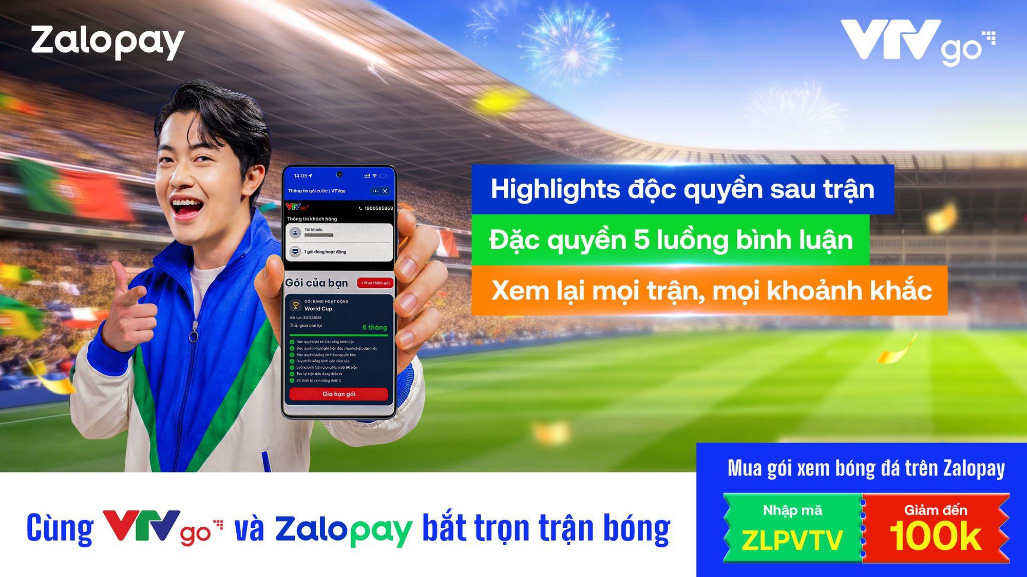 Zalopay hợp tác chiến lược cùng VTVGo: Phát triển nội dung số và tiếp lửa World Cup 2026 - Ảnh 3. Zalopay hợp tác chiến lược cùng VTVGo: Phát triển nội dung số và tiếp lửa World Cup 2026 - Ảnh 3.