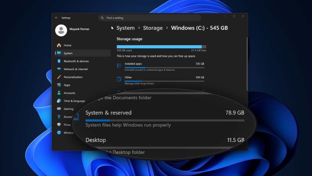 Ngay l&uacute;c SSD đắt đỏ v&igrave; AI, lỗi Windows 11 lại &acirc;m thầm &ldquo;nuốt&rdquo; tới 500GB ổ cứng - Ảnh 1.