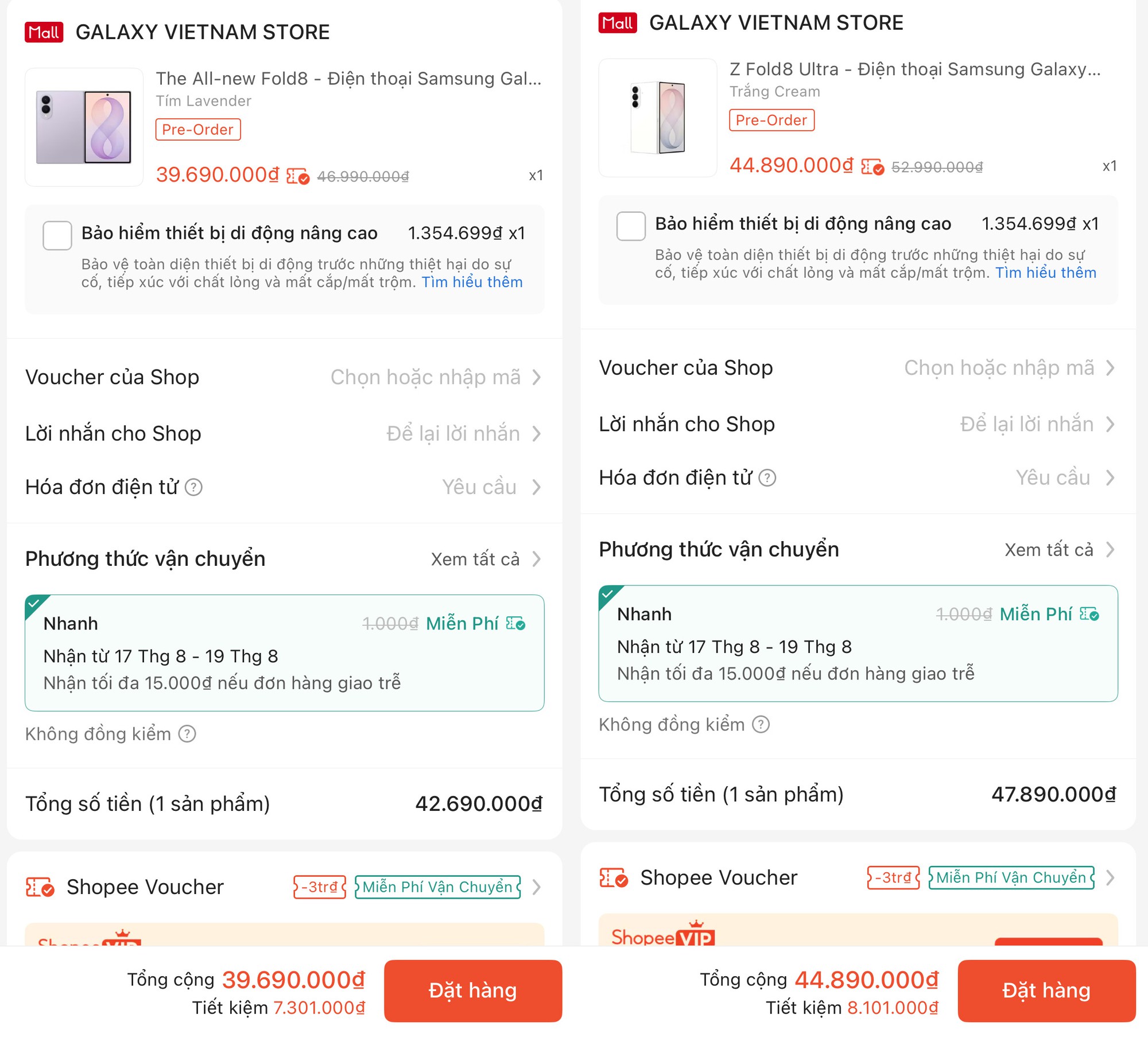 Chưa ch&iacute;nh thức mở b&aacute;n, Galaxy Z Fold8 đ&atilde; c&oacute; mức gi&aacute; thấp hơn đ&aacute;ng kể so với ni&ecirc;m yết- Ảnh 4.