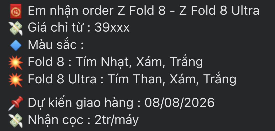 Chưa ch&iacute;nh thức mở b&aacute;n, Galaxy Z Fold8 đ&atilde; c&oacute; mức gi&aacute; thấp hơn đ&aacute;ng kể so với ni&ecirc;m yết- Ảnh 2.