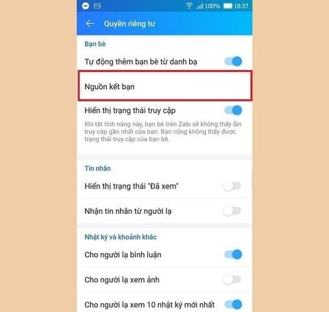 Người d&ugrave;ng Zalo n&ecirc;n bật 3 t&iacute;nh năng n&agrave;y ngay để tr&aacute;nh bị theo d&otilde;i - Ảnh 6.
