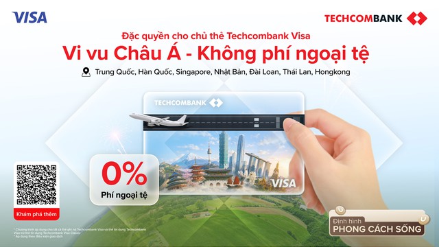 Bắt nhịp xu hướng du lịch tinh gọn: Vi vu châu Á - Không phí ngoại tệ cùng thẻ Techcombank - Ảnh 3. Bắt nhịp xu hướng du lịch tinh gọn: Vi vu châu Á - Không phí ngoại tệ cùng thẻ Techcombank - Ảnh 3.