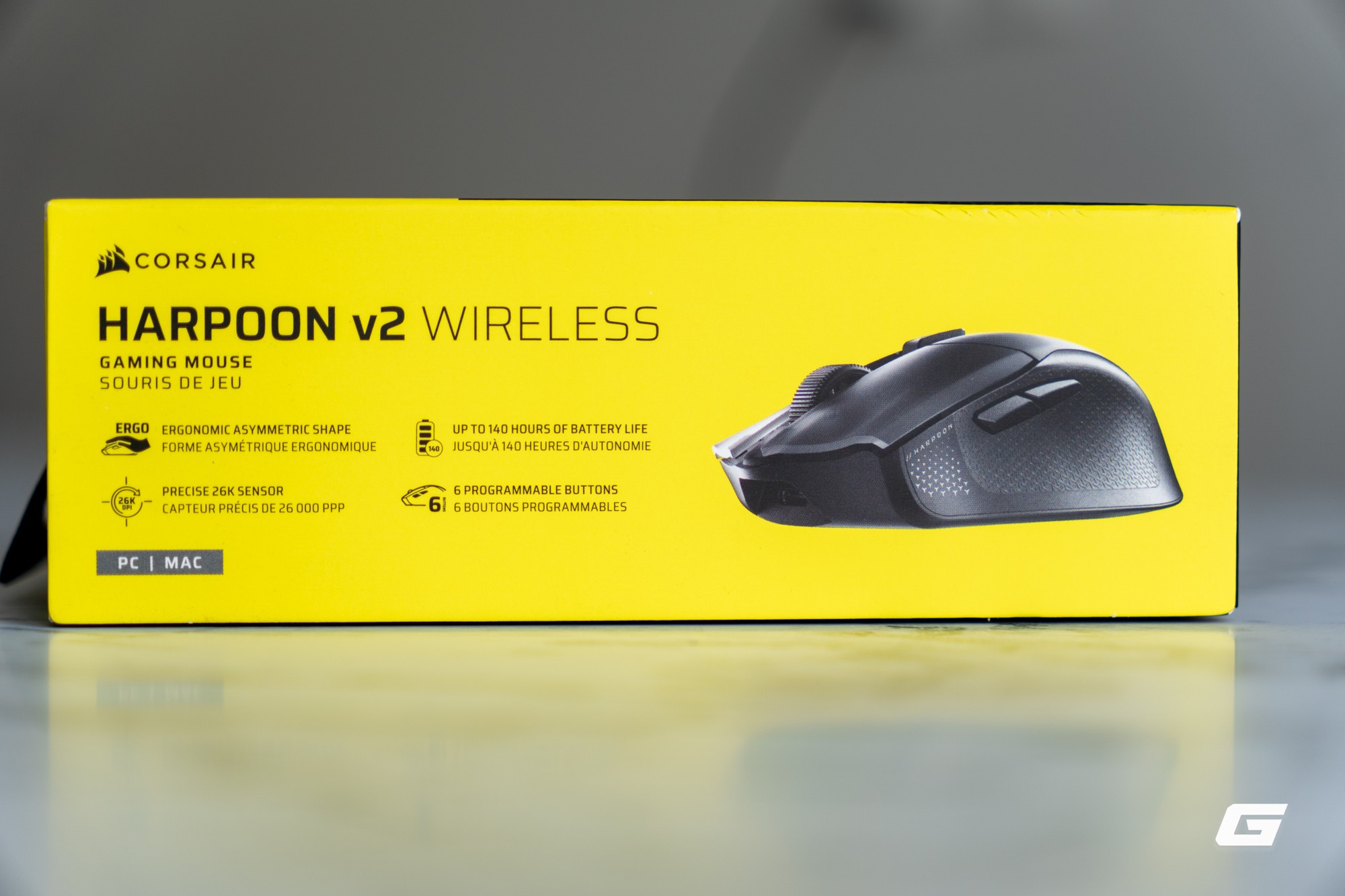 Trên tay Corsair Harpoon v2 Wireless: Rất nhẹ, ôm tay, linh hoạt trong từng cú vẩy với cảm biến 26K DPI - Ảnh 1.