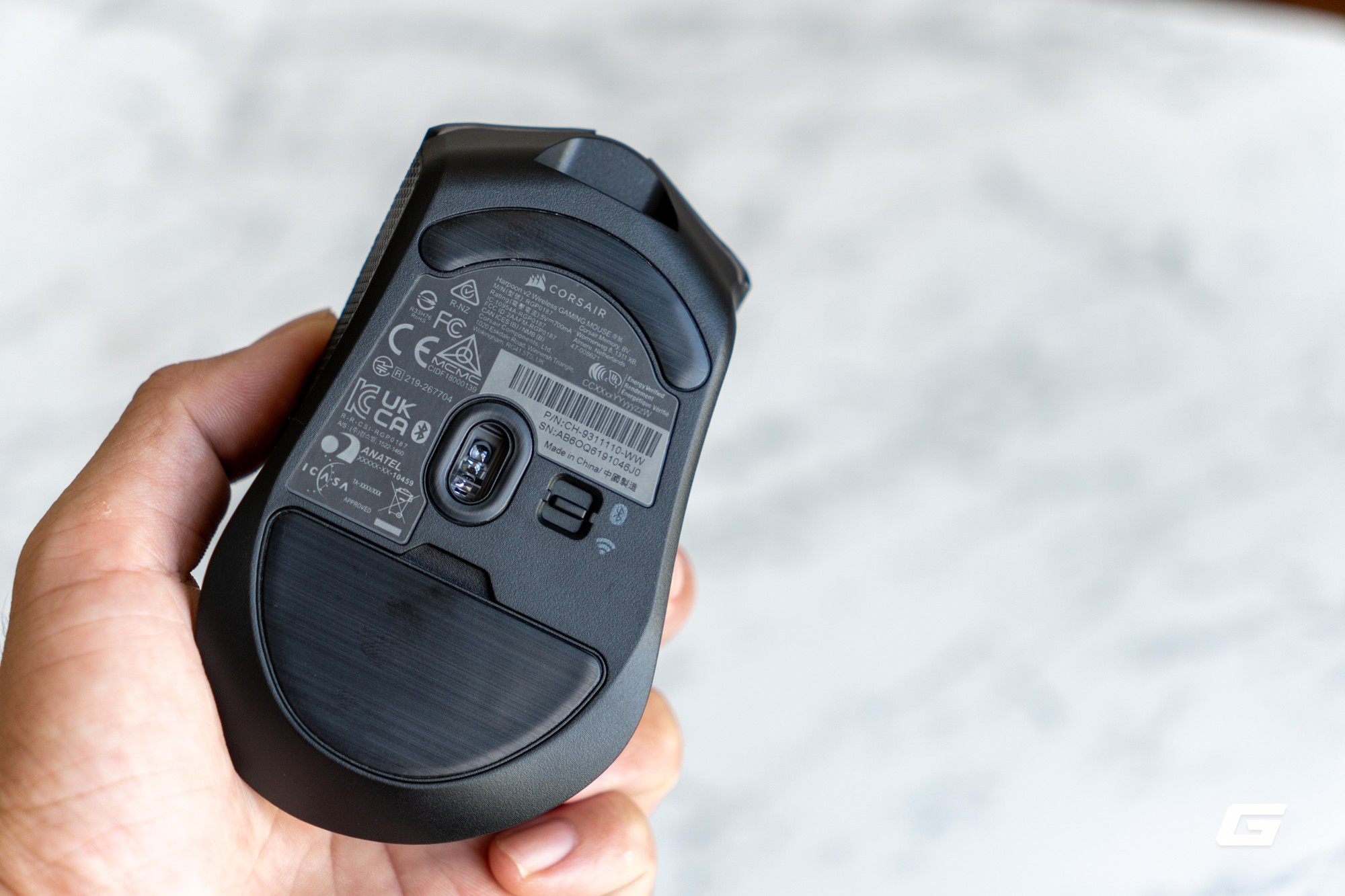 Trên tay Corsair Harpoon v2 Wireless: Rất nhẹ, ôm tay, linh hoạt trong từng cú vẩy với cảm biến 26K DPI - Ảnh 8.