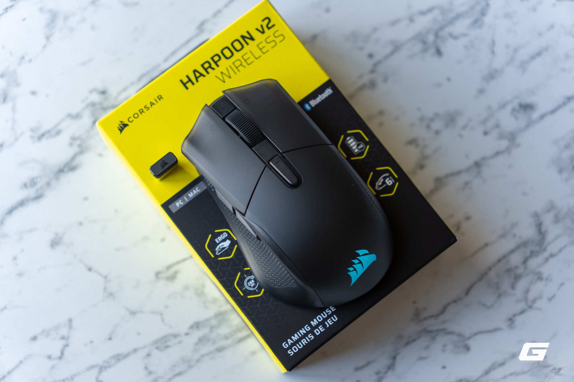Trên tay Corsair Harpoon v2 Wireless: Rất nhẹ, ôm tay, linh hoạt trong từng cú vẩy với cảm biến 26K DPI - Ảnh 10.
