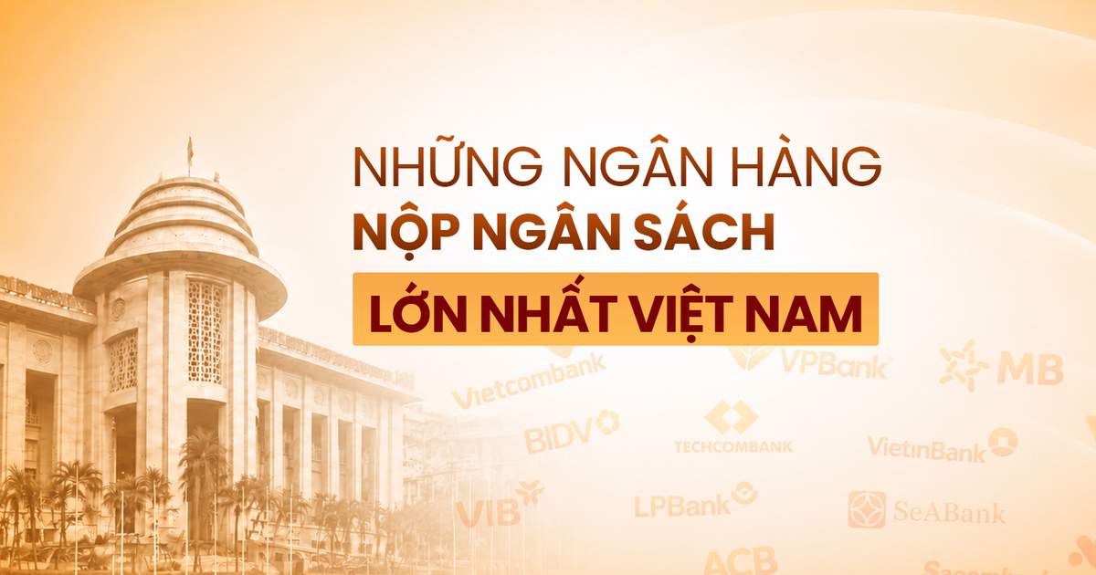 C&ocirc;ng bố 20 Ng&acirc;n h&agrave;ng nộp ng&acirc;n s&aacute;ch lớn nhất v&agrave; Top 20 Ng&acirc;n h&agrave;ng tư nh&acirc;n nộp ng&acirc;n s&aacute;ch lớn nhất Việt Nam 2026 - Ảnh 1.