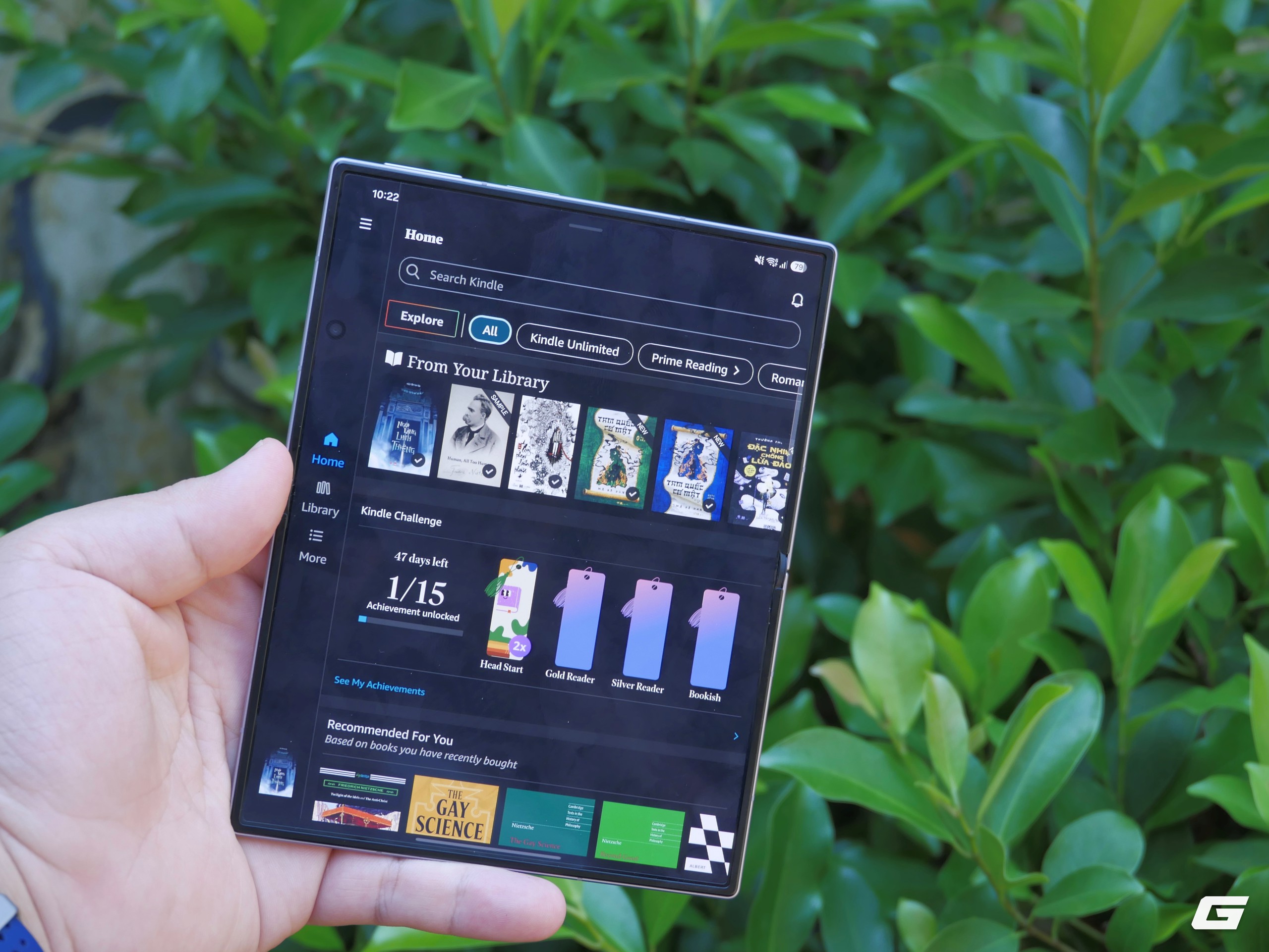 Trải nghiệm Galaxy Z Fold8 làm máy đọc sách: Hơn 40 triệu liệu có 