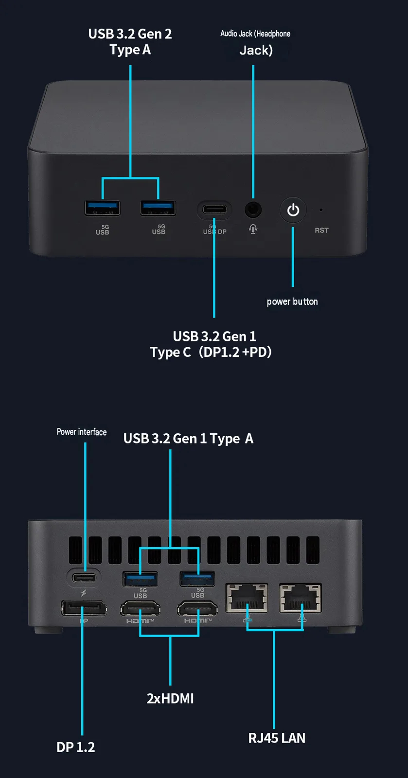 Asus ra mắt mini PC VM61 chỉ 0,66 l&iacute;t, cấp nguồn qua USB-C l&agrave; chạy, gi&aacute; từ 15 triệu - Ảnh 3.