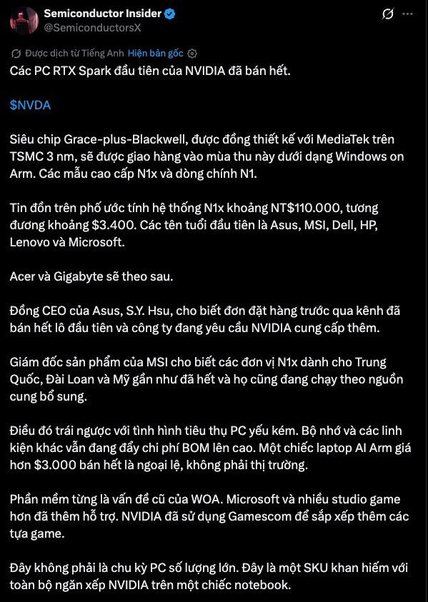 OpenAI gom h&agrave;ng chục ngh&igrave;n m&aacute;y Mac mini, PC Nvidia chưa b&aacute;n đ&atilde; &ldquo;ch&aacute;y&rdquo; l&ocirc; đầu - Ảnh 3.