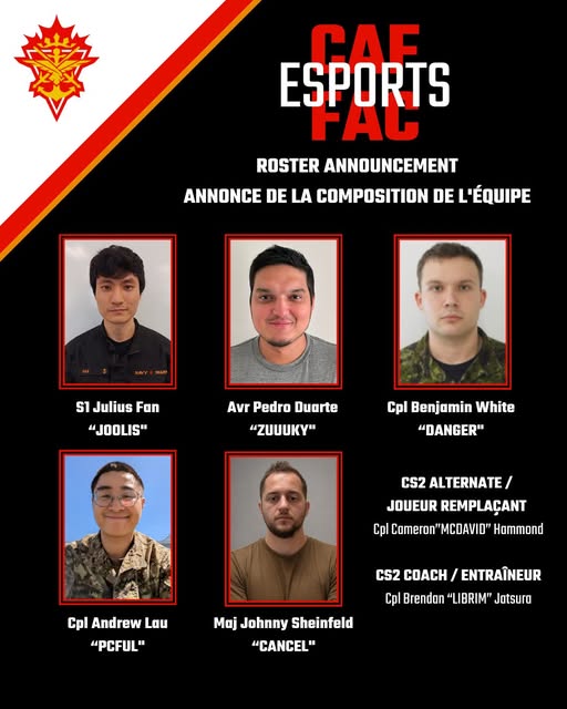 Quân đội Canada vừa đi lính, vừa được tham gia huấn luyện Counter-Strike 2 để đi thi đấu esports - Ảnh 2.