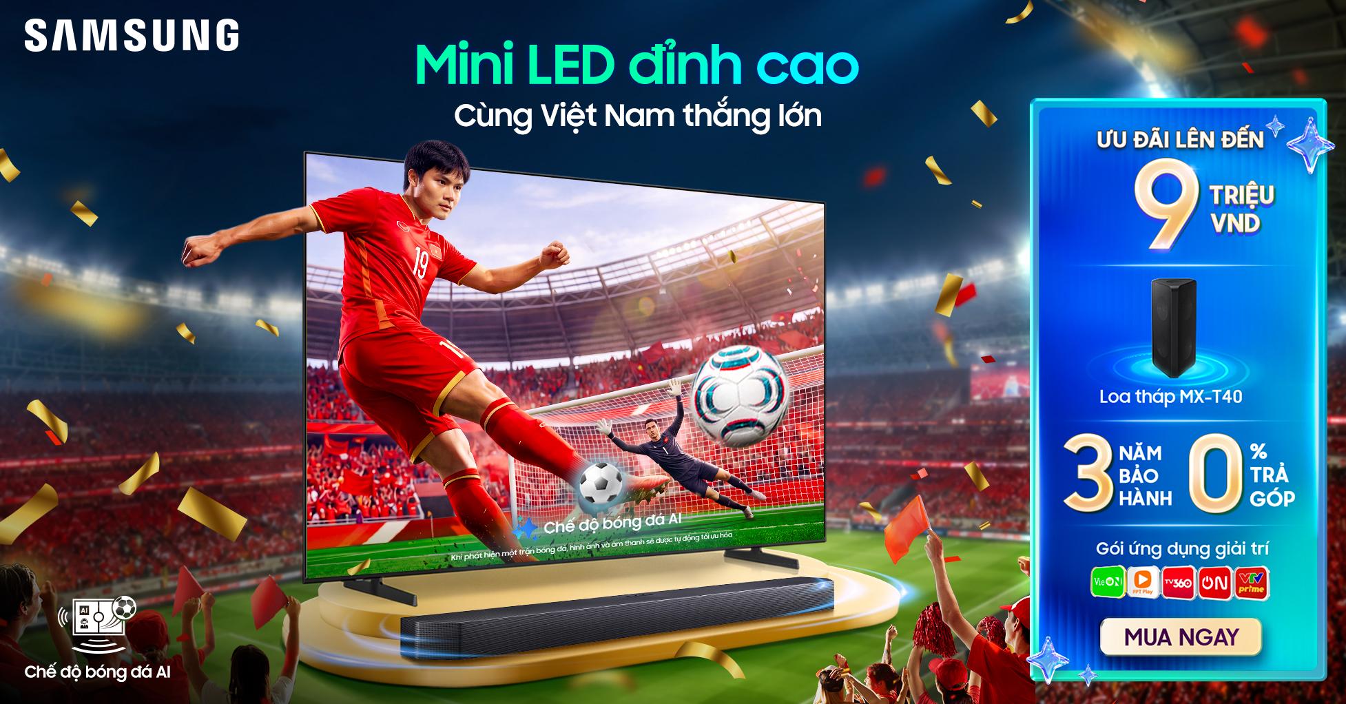 Xem ASEAN Hyundai Cup như chuyên gia bóng đá với trợ lý VAC trên Samsung AI TV - Ảnh 3. Xem ASEAN Hyundai Cup như chuyên gia bóng đá với trợ lý VAC trên Samsung AI TV - Ảnh 3.