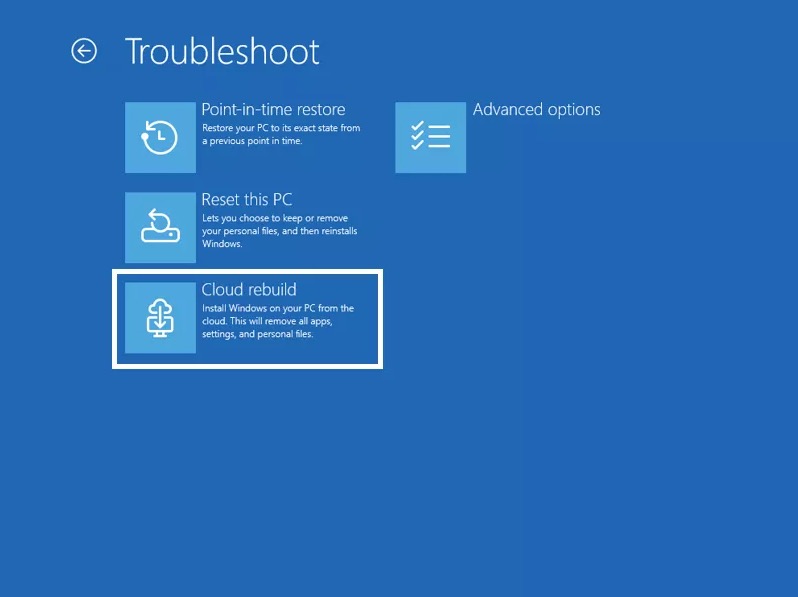 Windows 11 sắp có thể tự “hồi sinh” từ đám mây, máy lỗi nặng cũng không cần USB cài lại - Ảnh 1.
