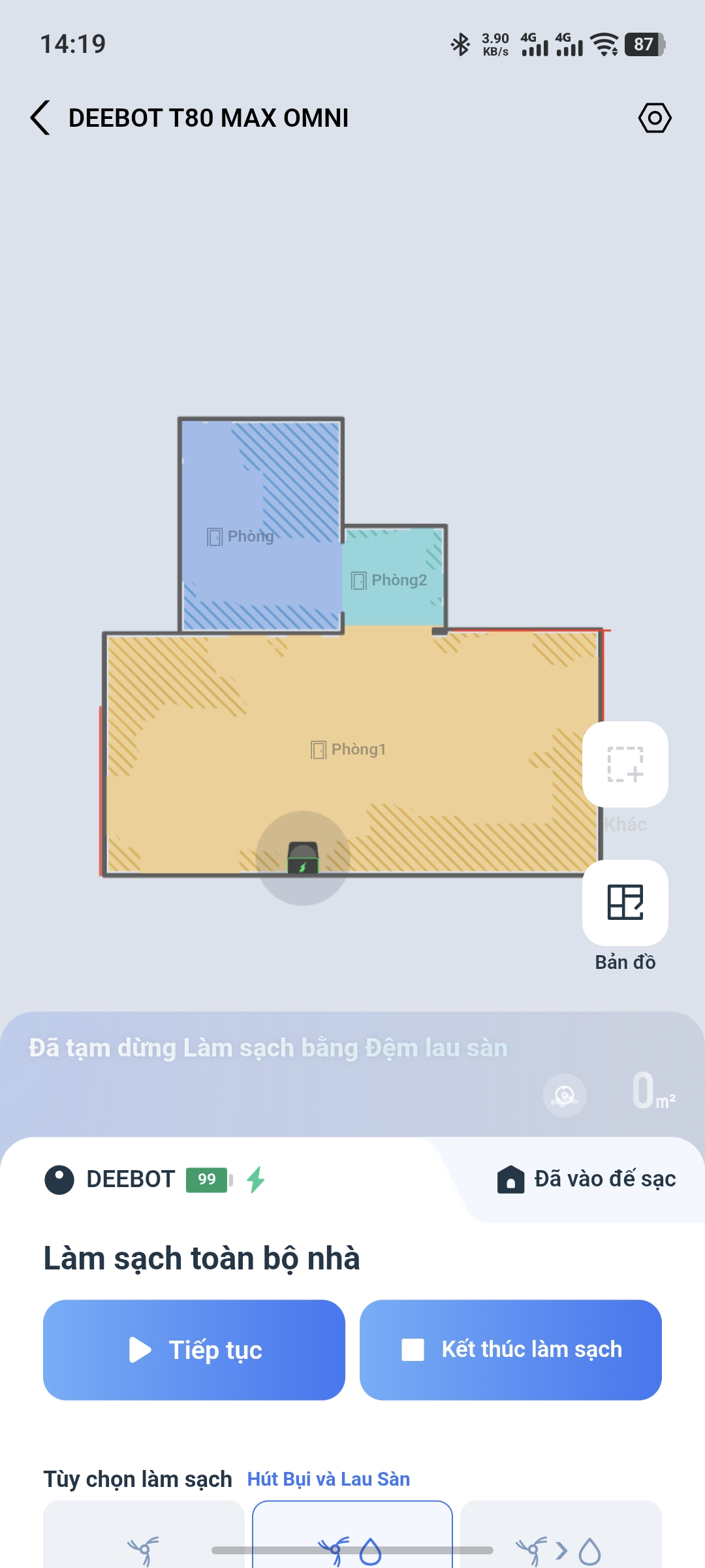 Gallery - Dùng thử Ecovacs Deebot T80 Max Omni: Hút 40.000Pa, lau bằng con lăn 27cm, tự làm sạch gần như mọi thứ - image 10