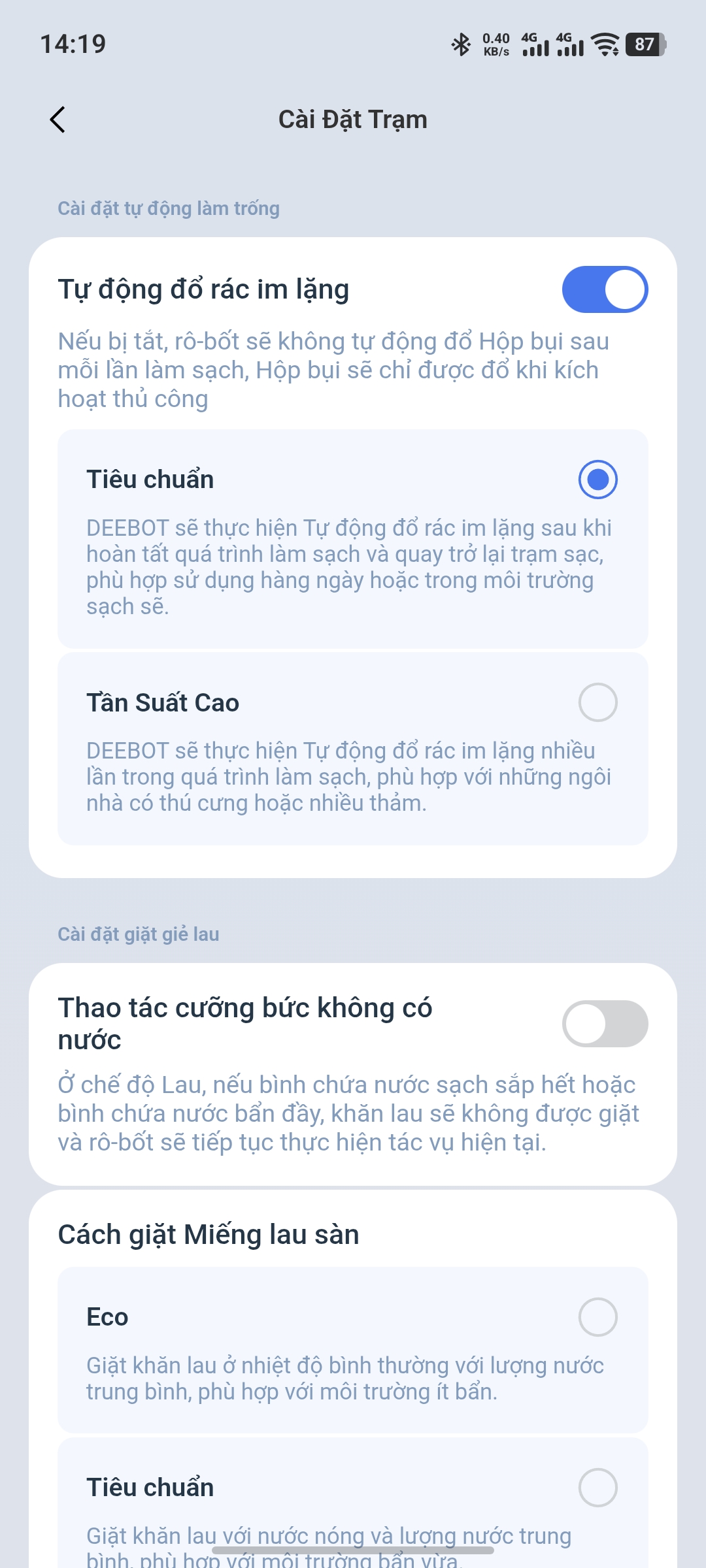 Gallery - Dùng thử Ecovacs Deebot T80 Max Omni: Hút 40.000Pa, lau bằng con lăn 27cm, tự làm sạch gần như mọi thứ - image 12