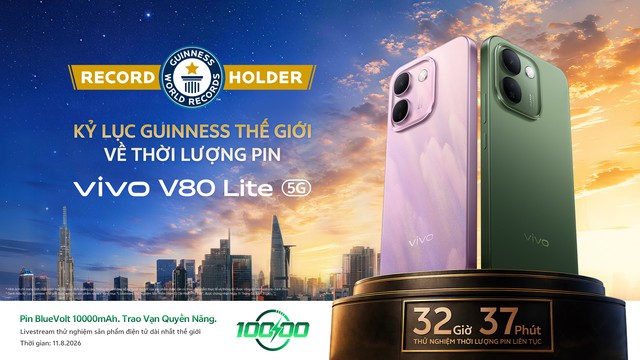 Tr&ecirc;n tay vivo V80 Lite 5G: Pin &ldquo;khủng&rdquo; 10.000 mAh nhưng th&acirc;n m&aacute;y vẫn đẹp, gọn g&agrave;ng hơn tưởng tượng- Ảnh 2.
