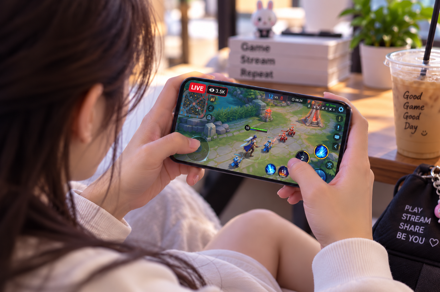 &rlm;Smartphone v&agrave; xu hướng livestream game mọi l&uacute;c, mọi nơi&rlm; - Ảnh 1.
