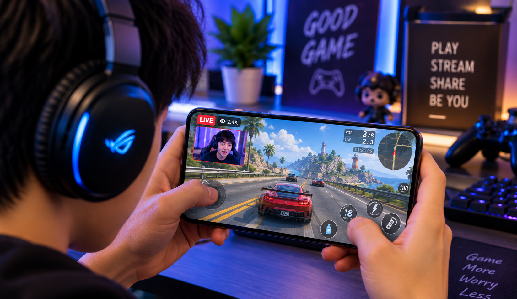 &rlm;Smartphone v&agrave; xu hướng livestream game mọi l&uacute;c, mọi nơi&rlm; - Ảnh 2.