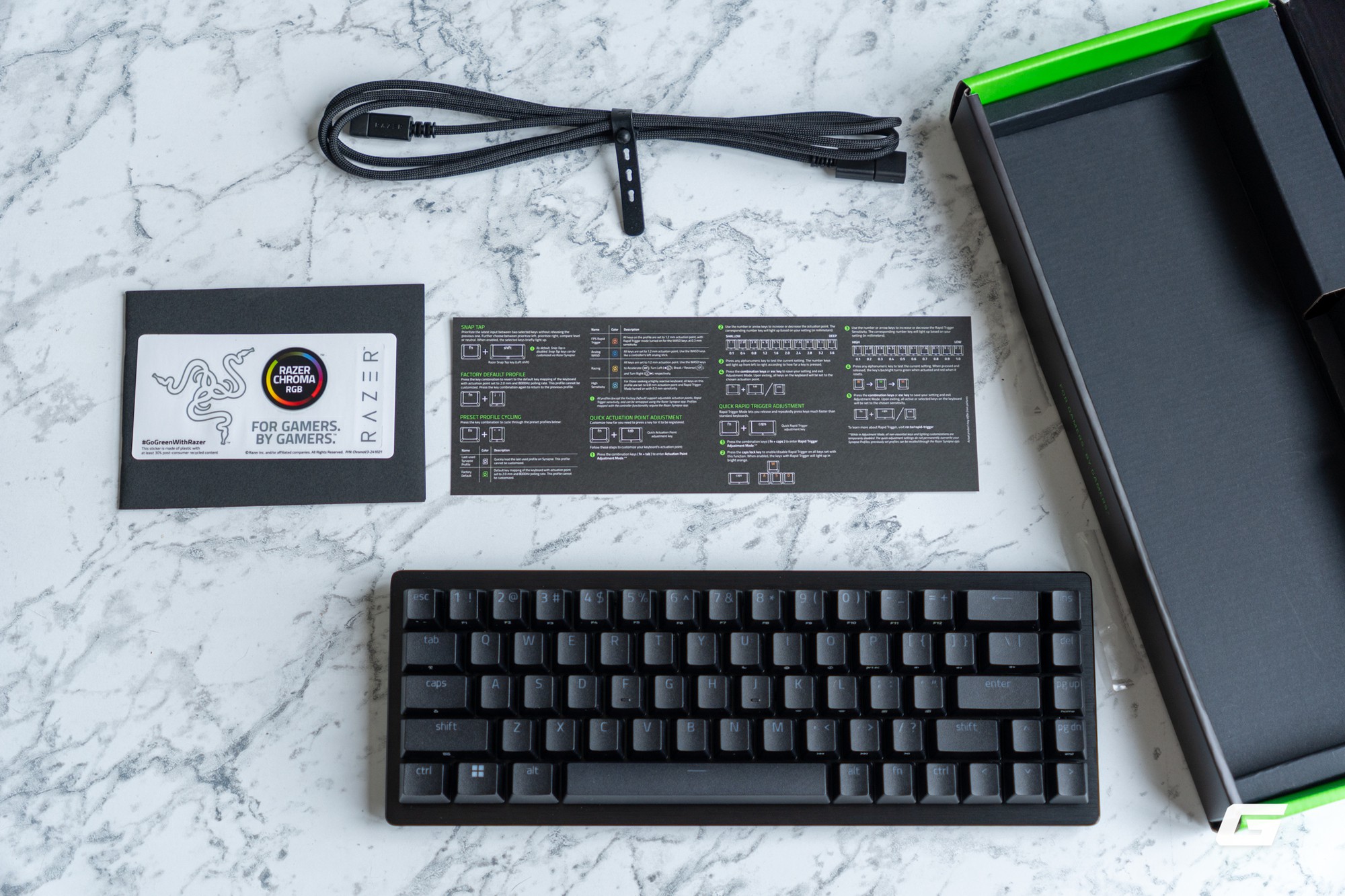 Trên tay bàn phím Hall Effect đầu tiên của Razer: Nhỏ gọn, 8.000 Hz, kiểm soát từng milimet hành trình và đầy đủ “vũ khí” cho game thủ - Ảnh 4.